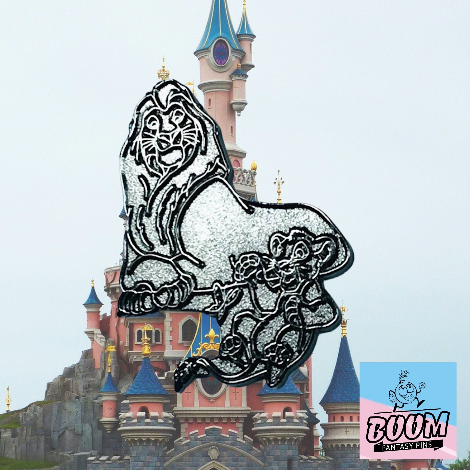 Pin – Simba y Nala de El Rey León – Disney Fantasy