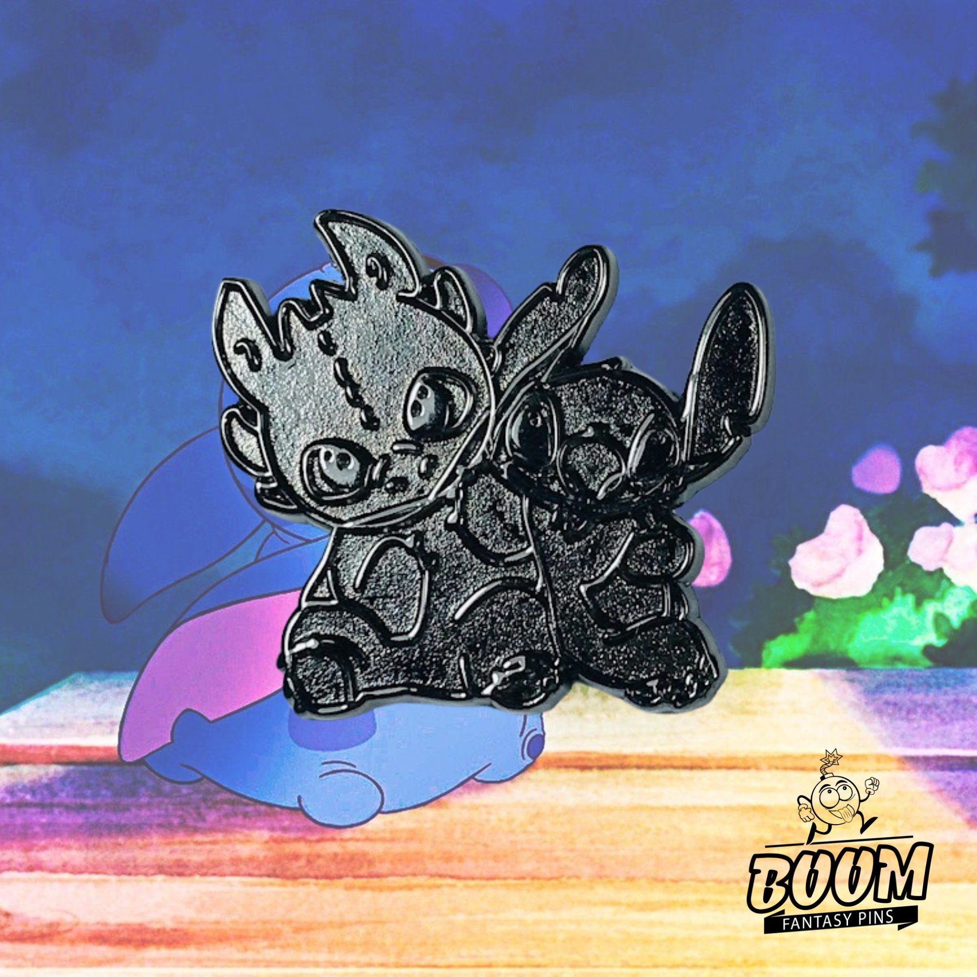 Épingle – Stitch et Krokmou de Lilo &amp; Stitch – Disney Fantasy