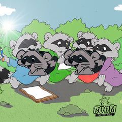 Cufflinks – Trigger the Raccoon from Robin Hood – Disney Fantasy