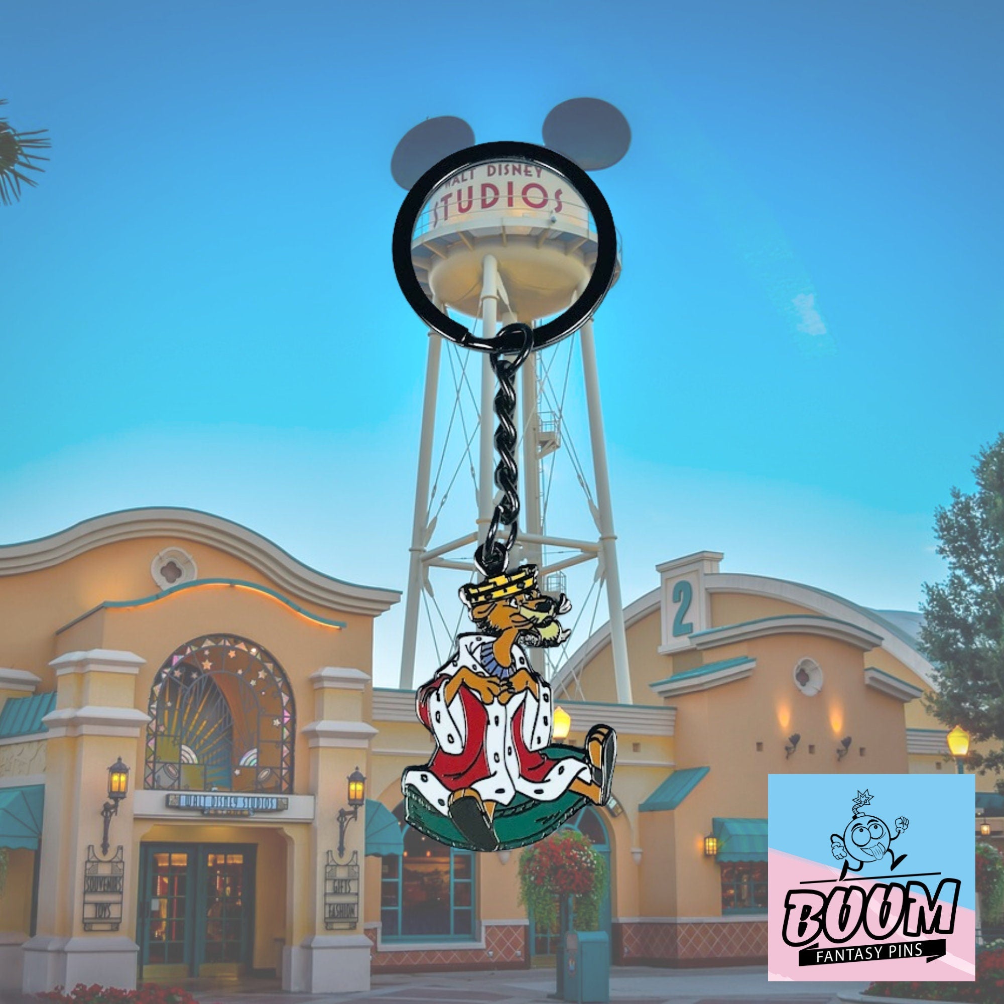 Llavero – Príncipe Juan de Robin Hood – Disney Fantasy