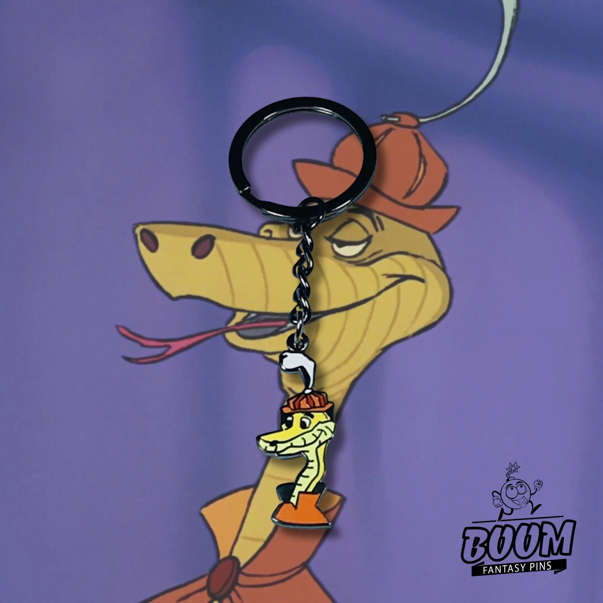 Porte-clés – Sir Hiss de Robin des Bois – Disney Fantasy