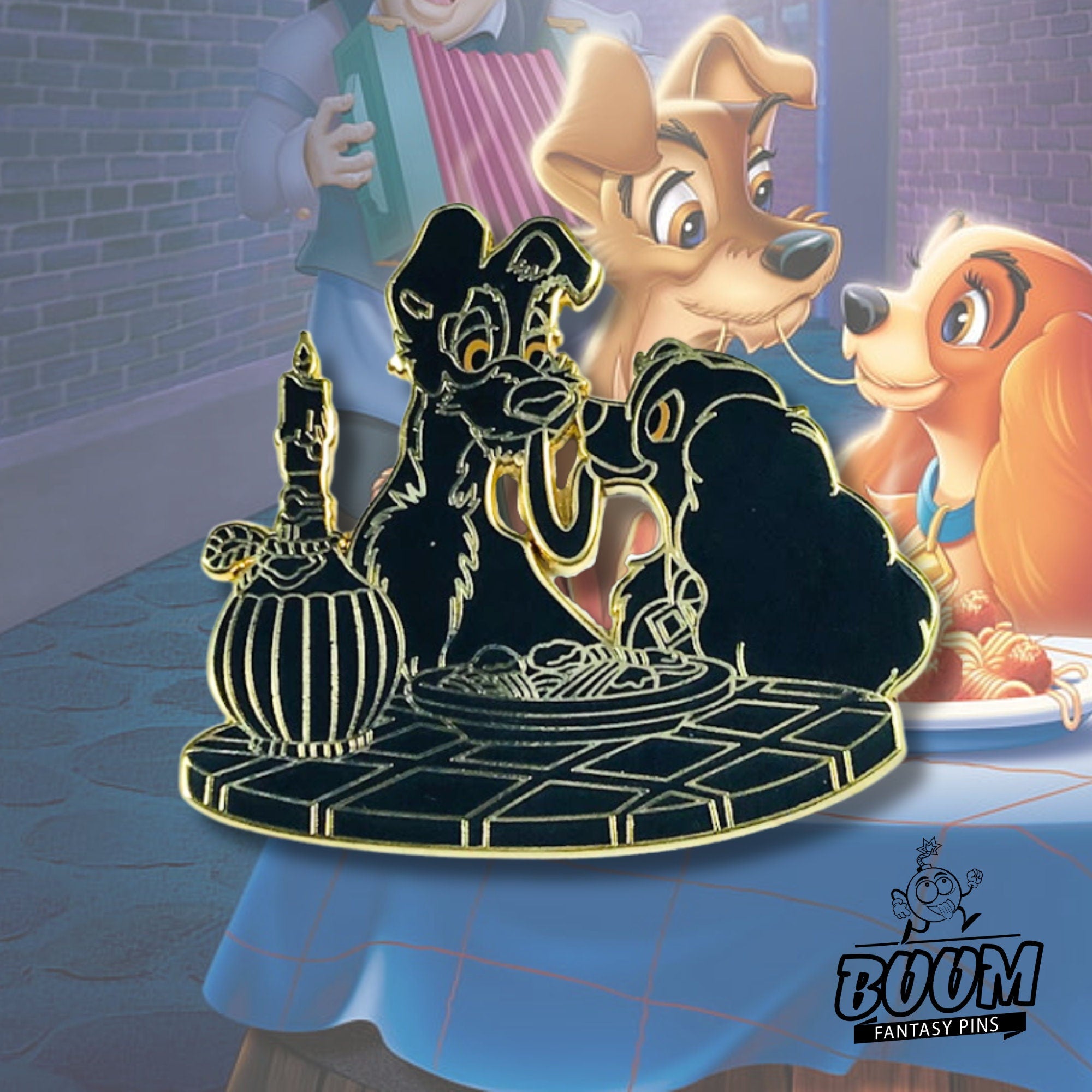 Pin – Lady and Tramp from Lady and the Tramp – Disney Fantasy