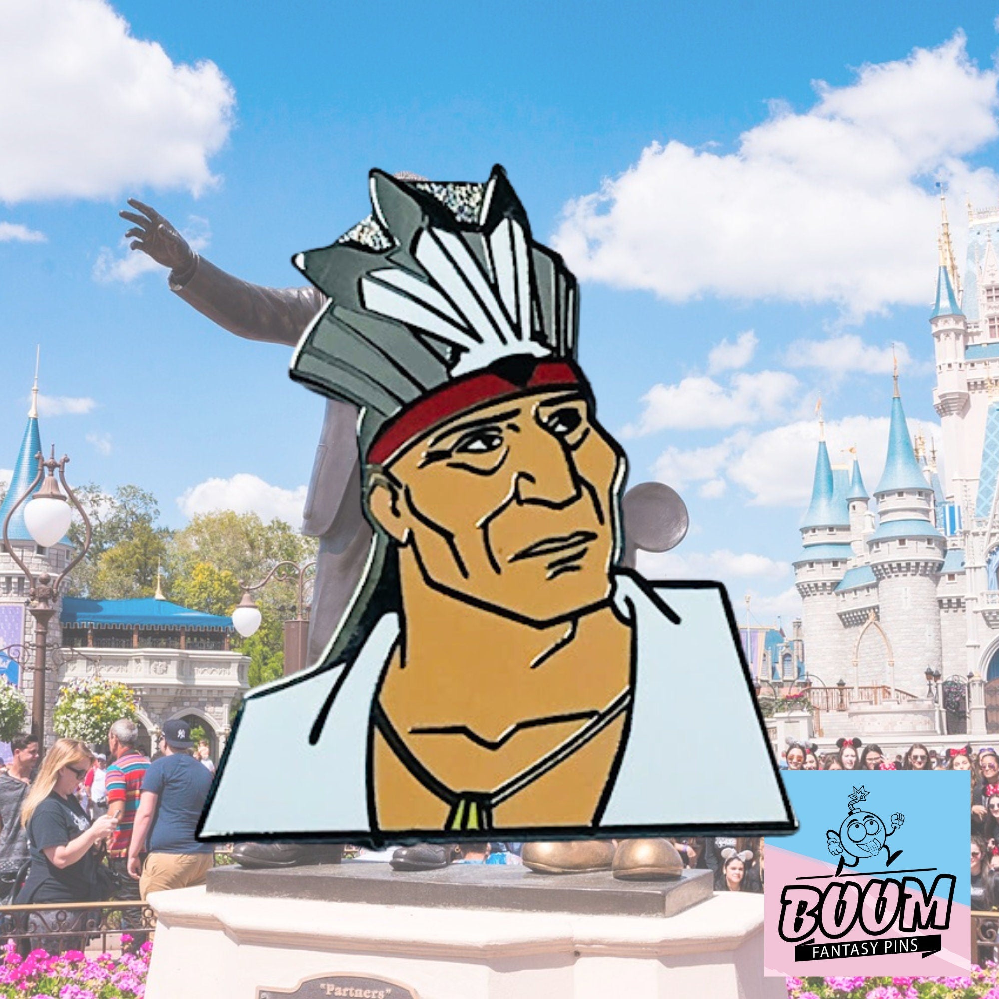 Pin – Jefe Powhatan de Pocahontas – Disney Fantasy