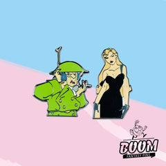 Pin – Wilhelmina Packard and Helga Sinclair from Atlantis The Lost Empire – Disney Fantasy