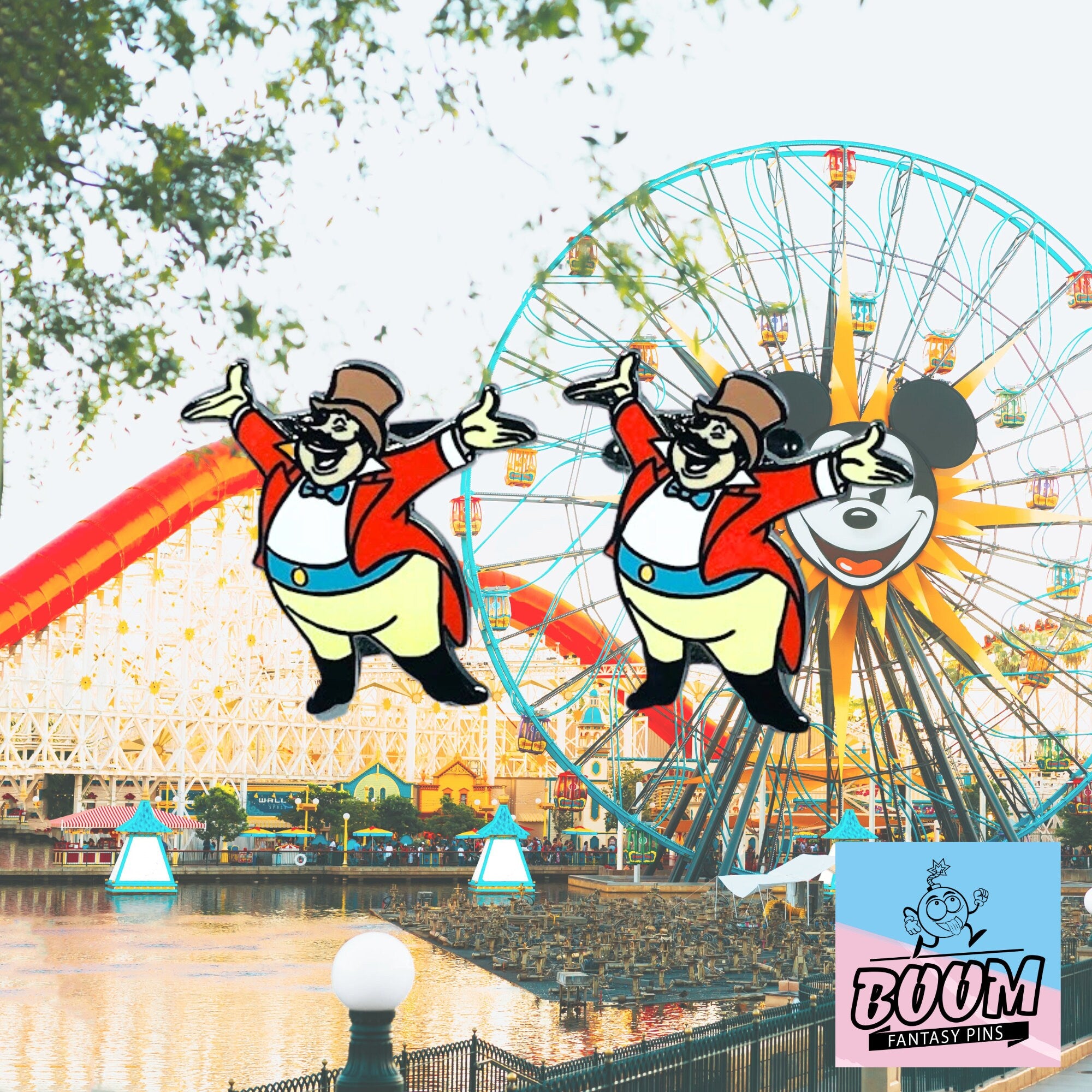 Boutons de manchette – Maître de cérémonie du film Dumbo de Disney Fantasy