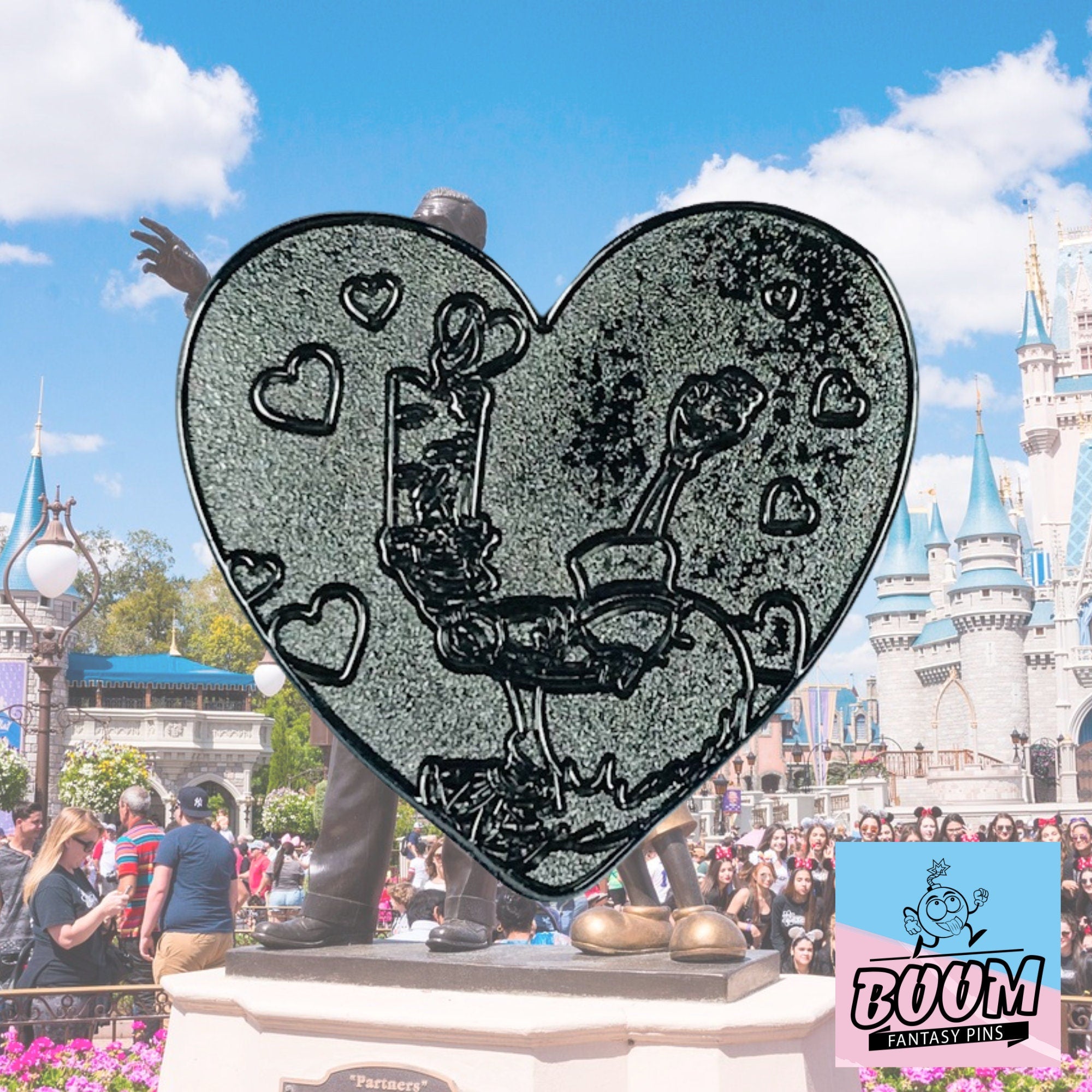 Pin's – Lumière et Babette de La Belle et la Bête – Disney Fantasy