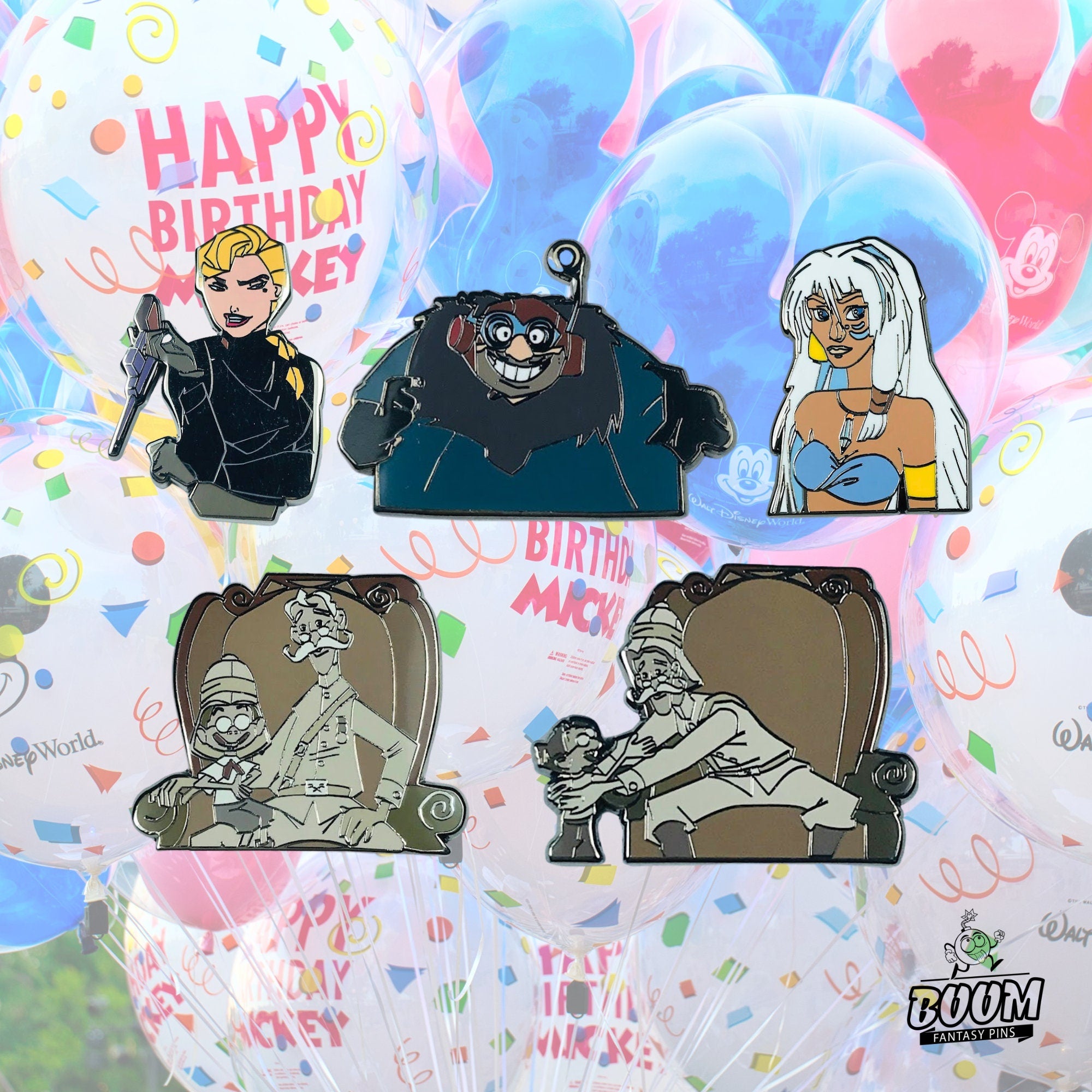 Pin's – Kida d'Atlantide, l'empire perdu – Disney Fantasy