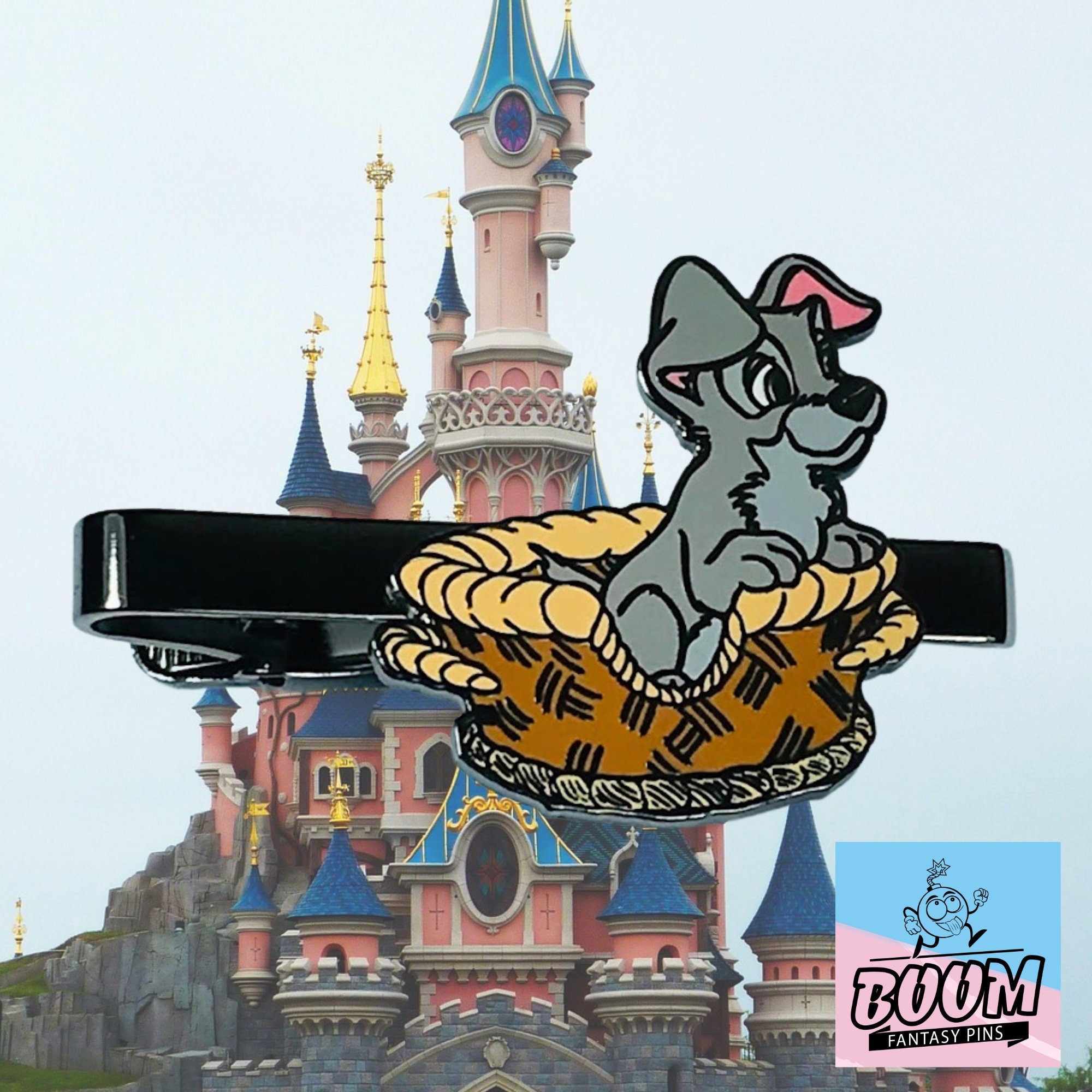 Tie Clip – Tramp from Lady and the Tramp – Disney Fantasy