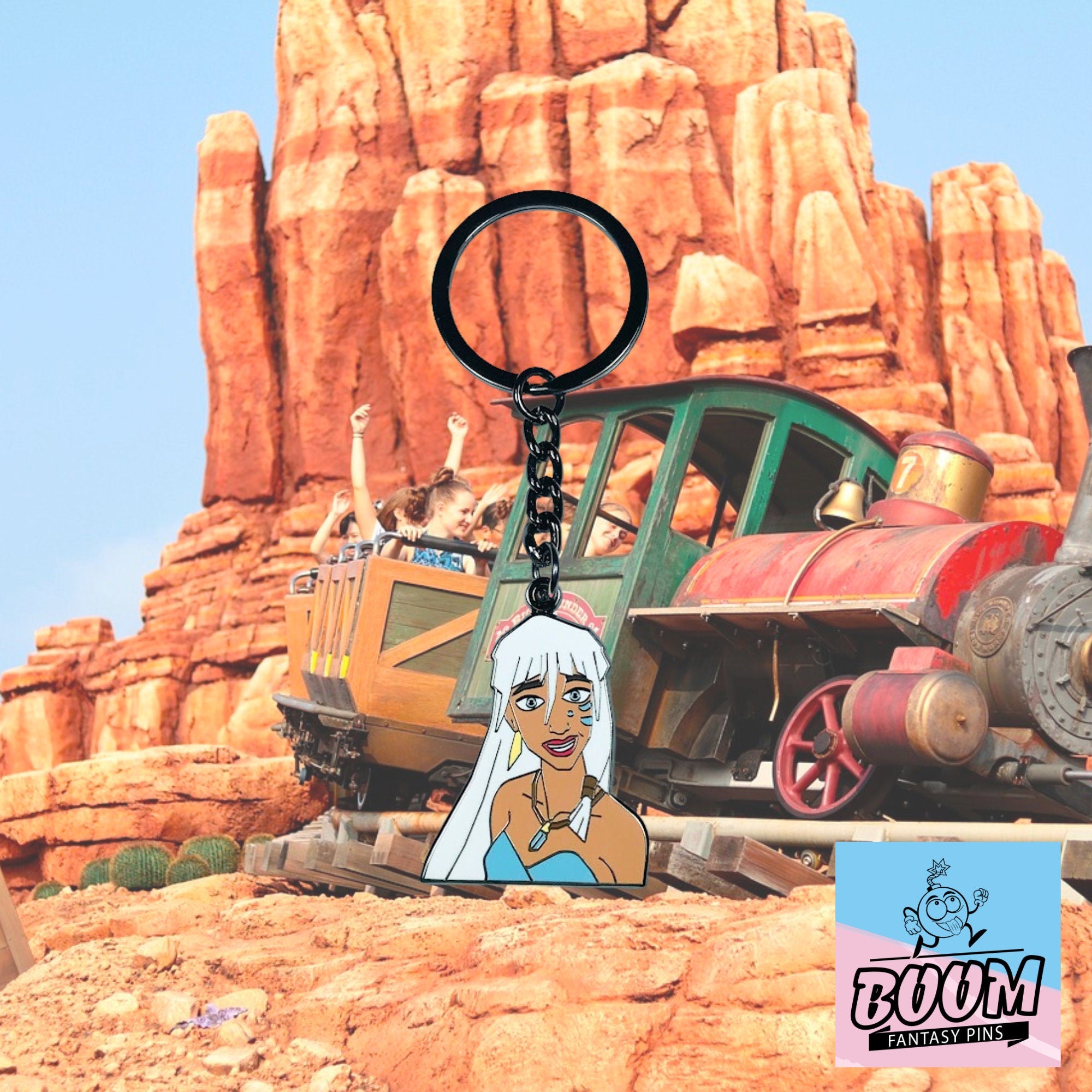 Llavero – Princesa Kida de Atlantis: El Imperio Perdido – Disney Fantasy