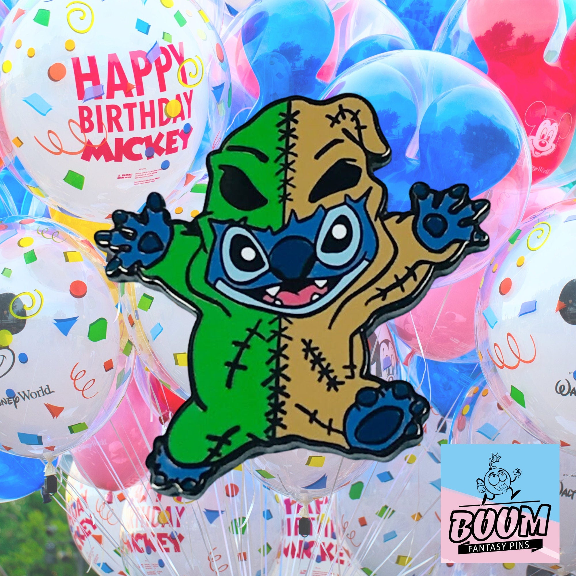 Pin – Stitch como Oogie Boogie de Lilo y Stitch – Disney Fantasy