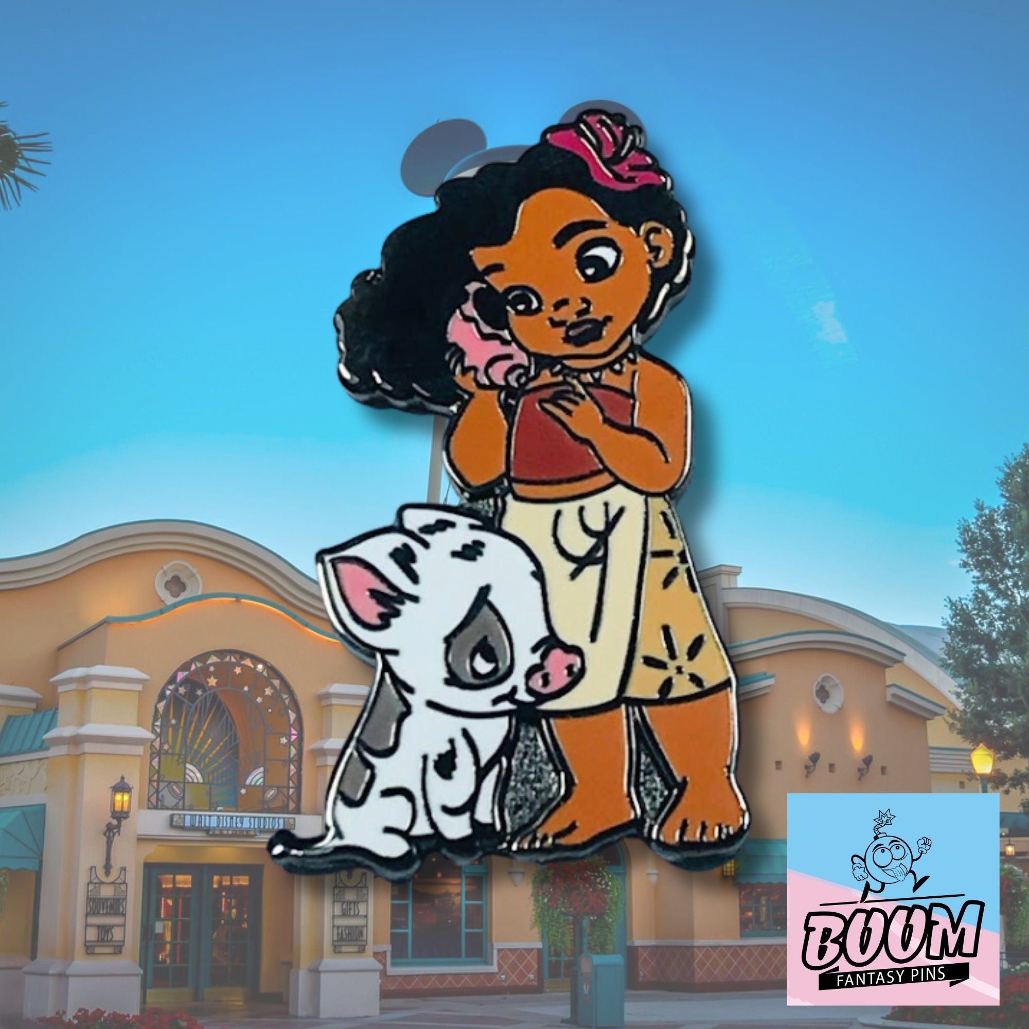 Pin – Moana as Kid and Pua from Moana – Disney Fantasy