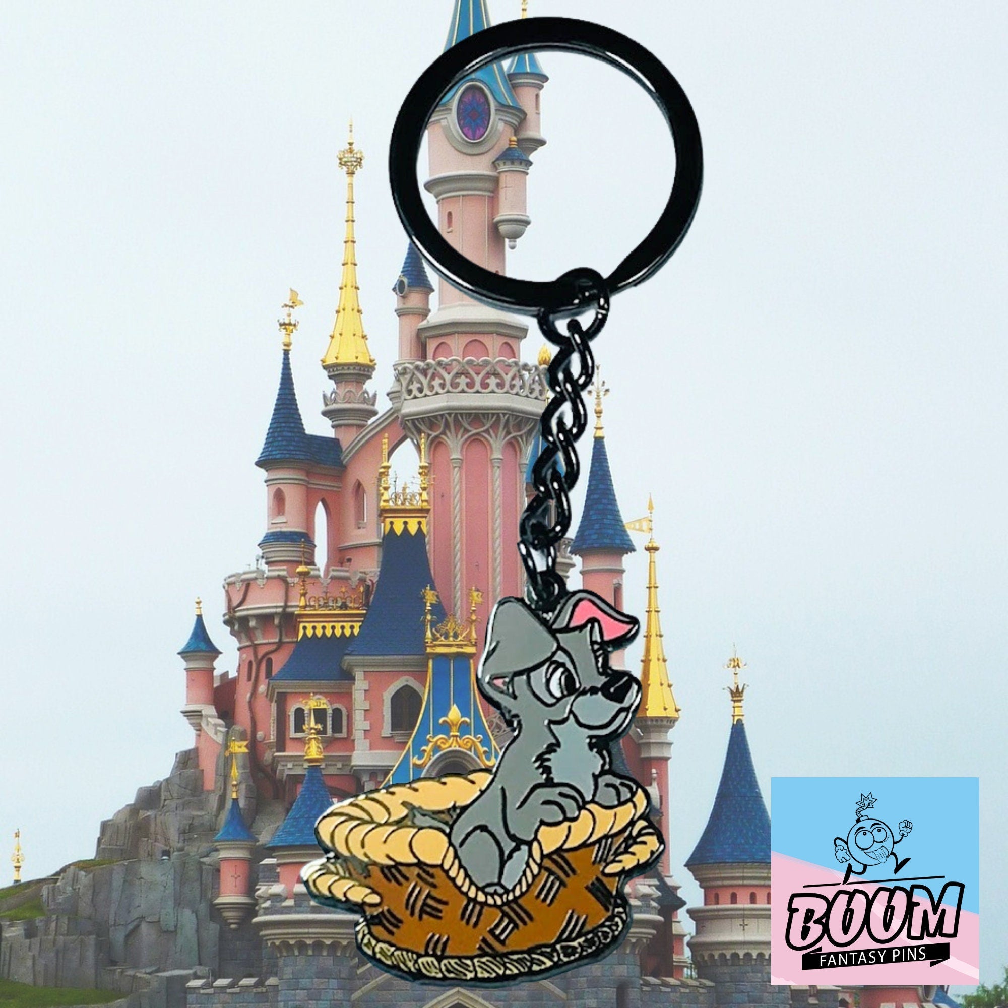 Llavero – El Vagabundo de La Dama y el Vagabundo – Disney Fantasy