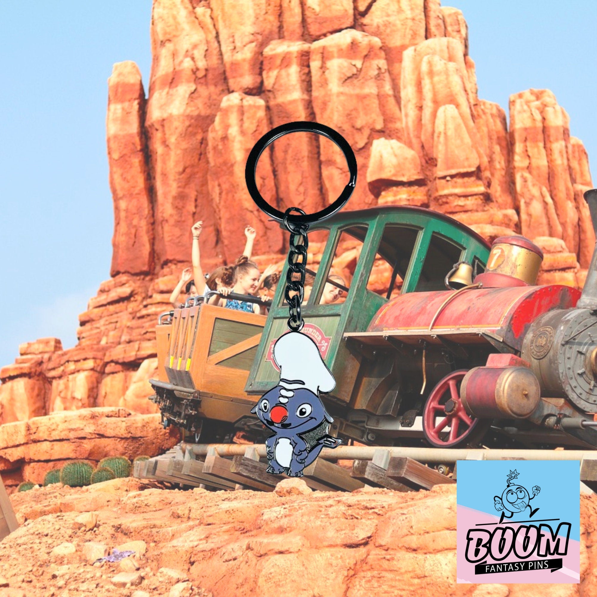 Llavero – Experimento Frenchfry 062 de Lilo &amp; Stitch – Disney Fantasy