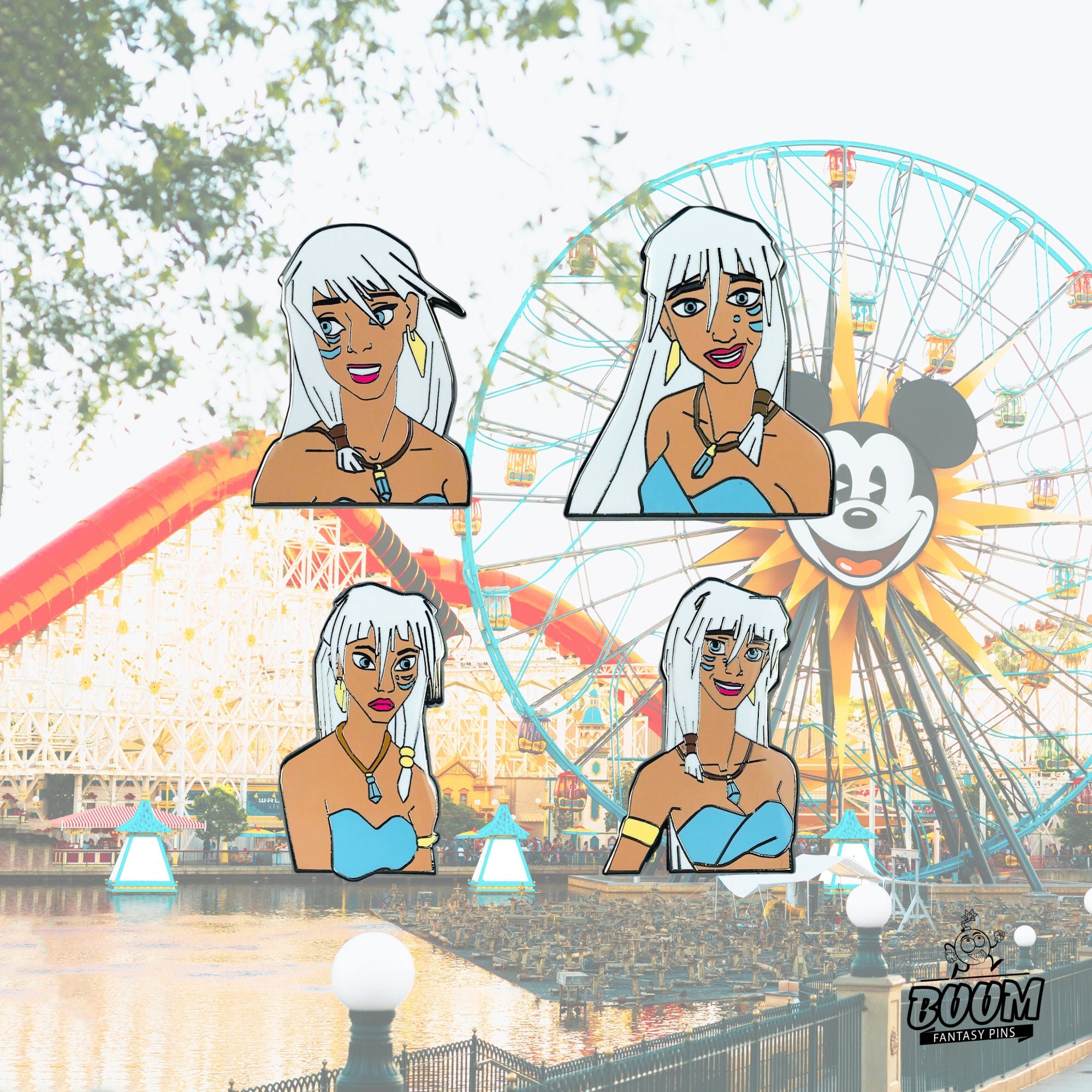 Pin's – Reine Kida d'Atlantide, l'empire perdu – Disney Fantasy