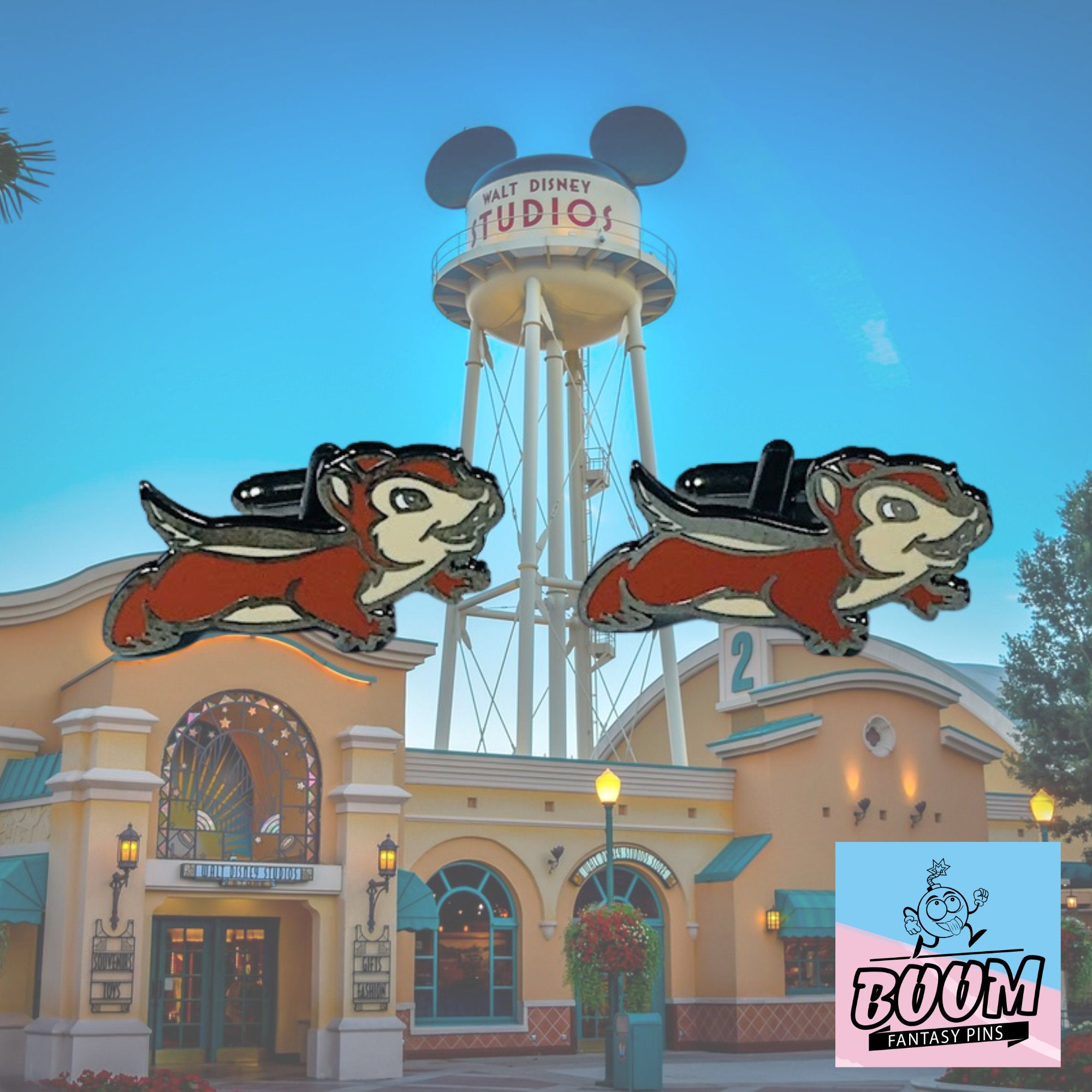 Boutons de manchette – Tic et Tac de Bambi – Disney Fantasy