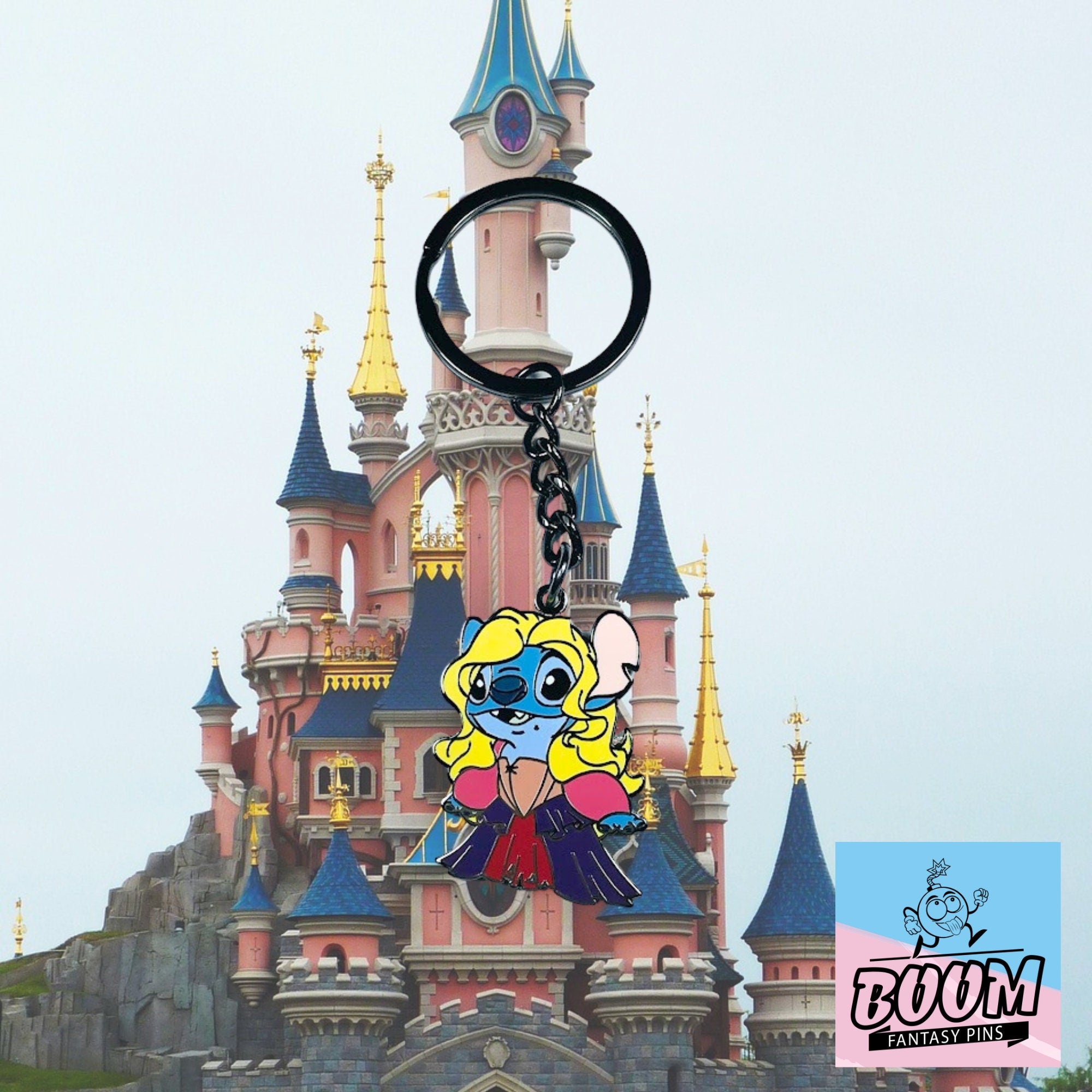 Porte-clés – Stitch Expérience 626 de Lilo &amp; Stitch – Disney Fantasy