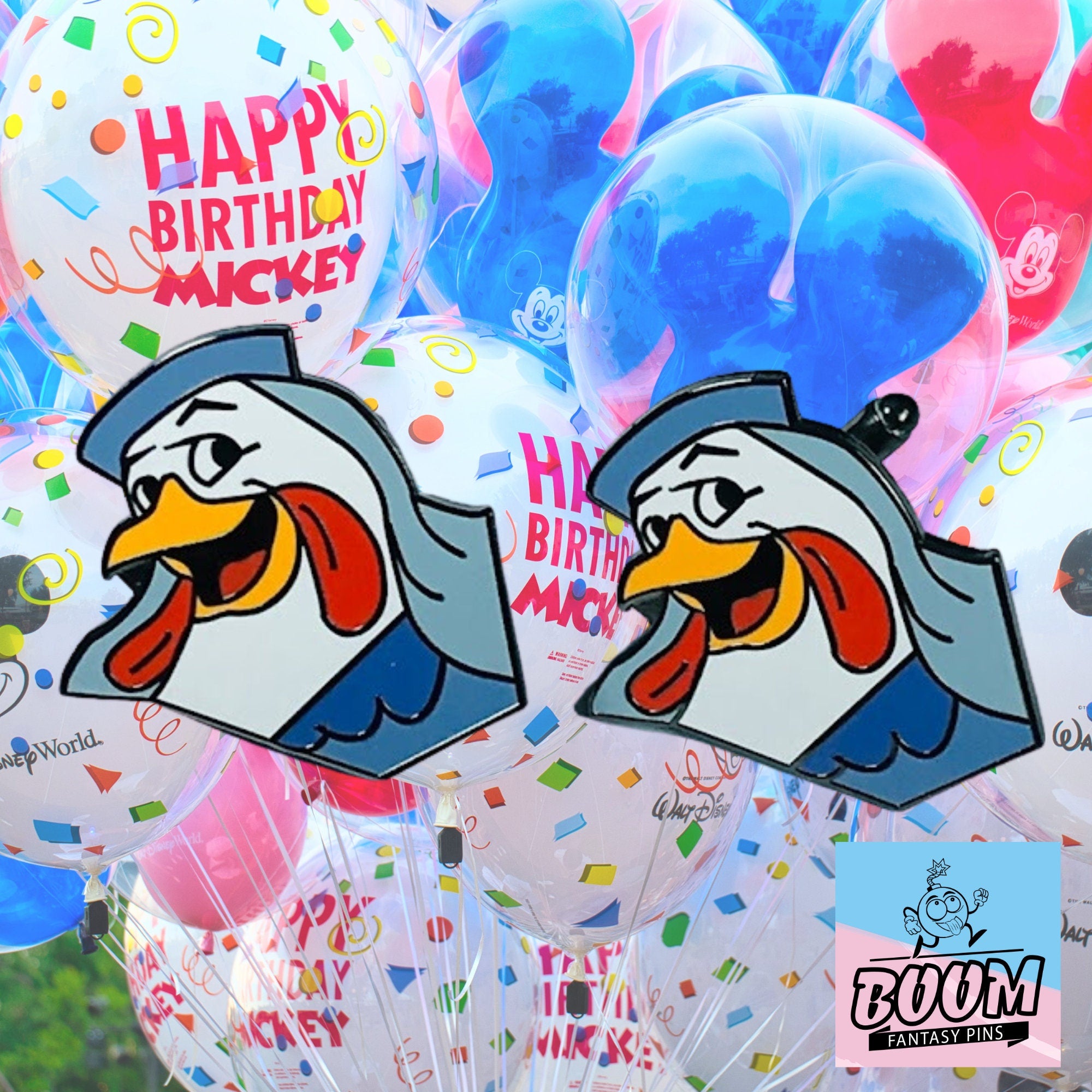 Cufflinks – Lady Kluck from Robin Hood – Disney Fantasy