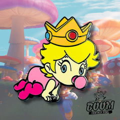 Pin – Princesa Peach de Mario Bros. Reino Champiñón – Disney Fantasy