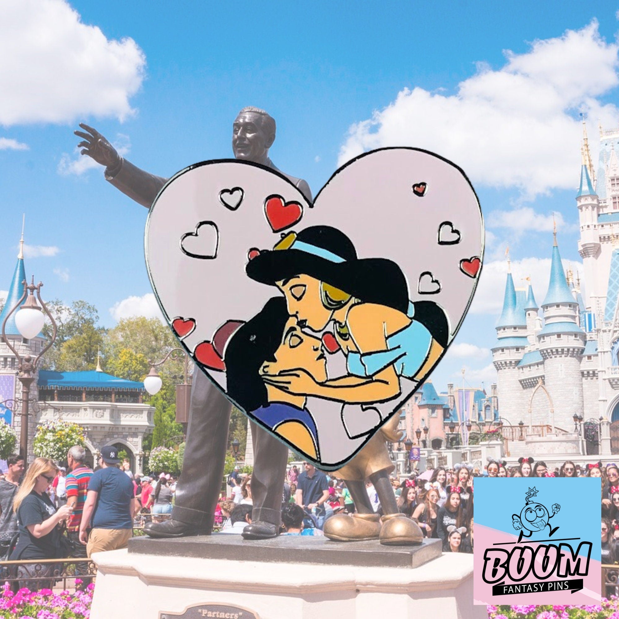 Pin – Princesa Jasmine de Aladdin – Disney Fantasy