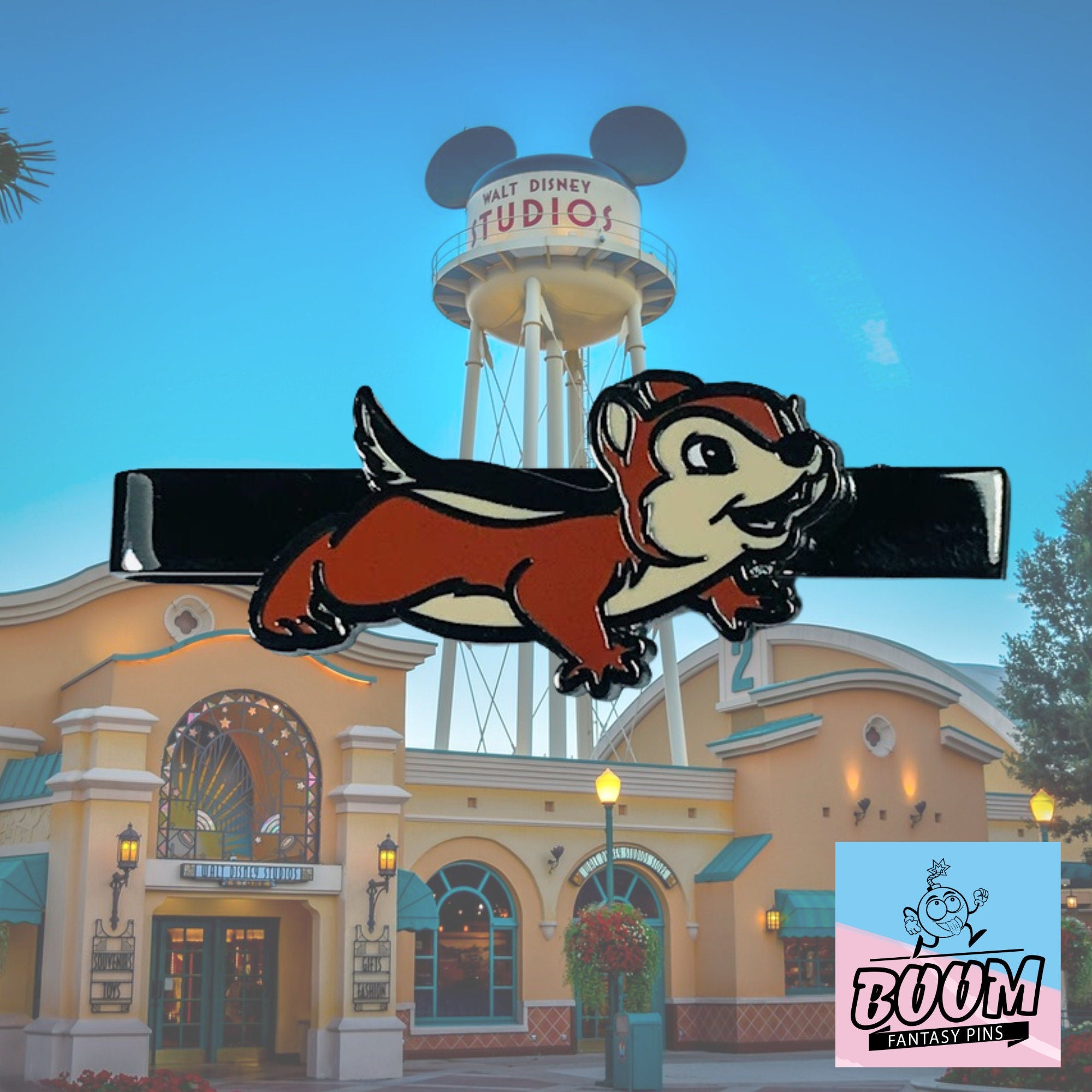 Pinza de corbata – Chip y Dale de Bambi – Disney Fantasy