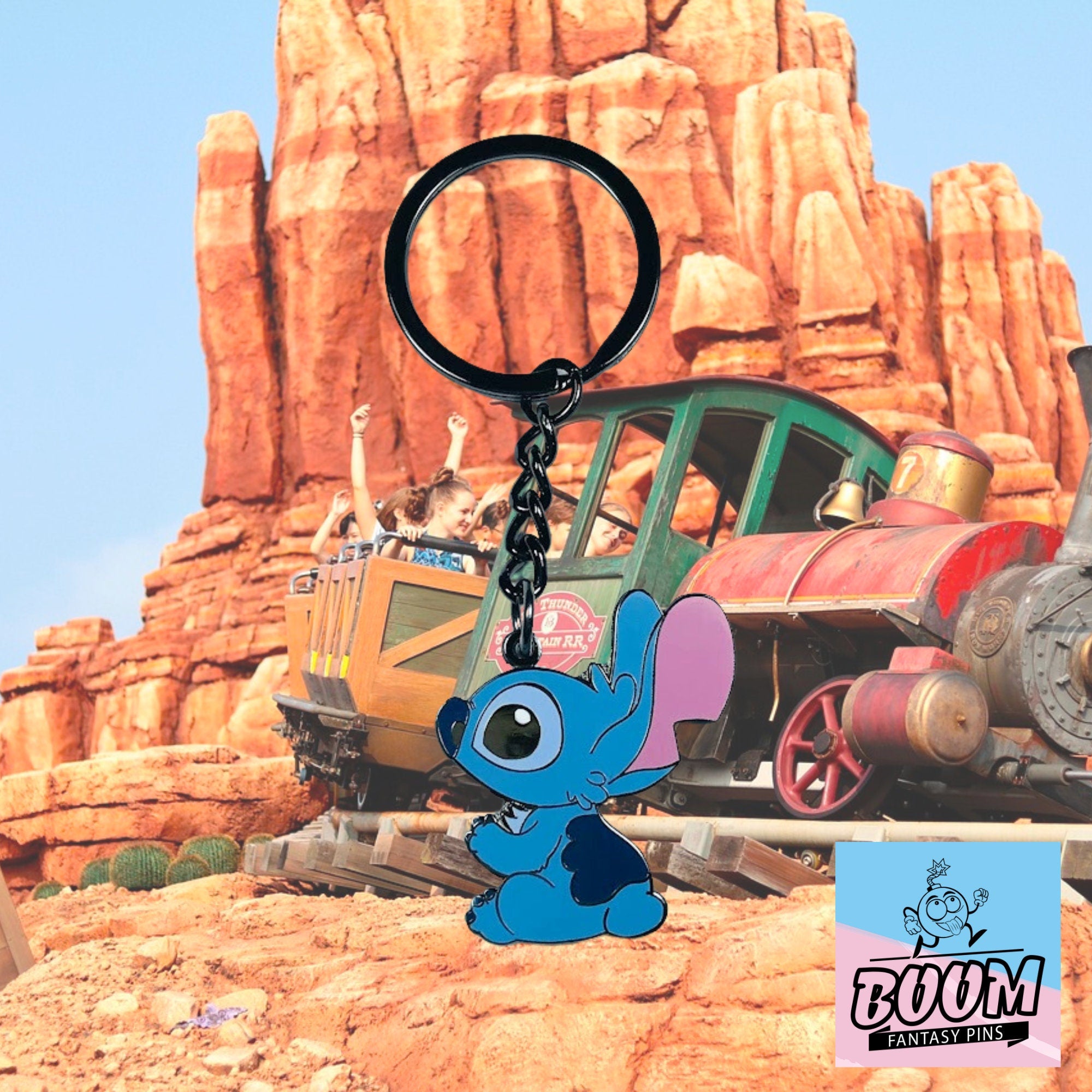 Porte-clés – Stitch Expérience 626 de Lilo &amp; Stitch – Disney Fantasy