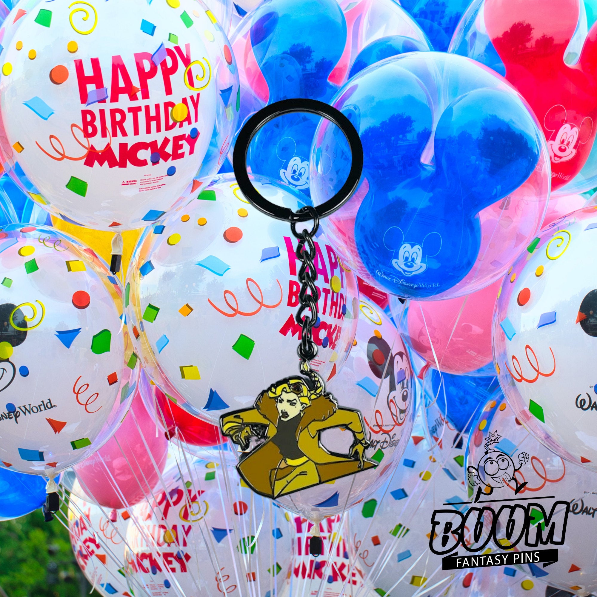 Porte-clés – Helga Sinclair d'Atlantide, l'empire perdu – Disney Fantasy