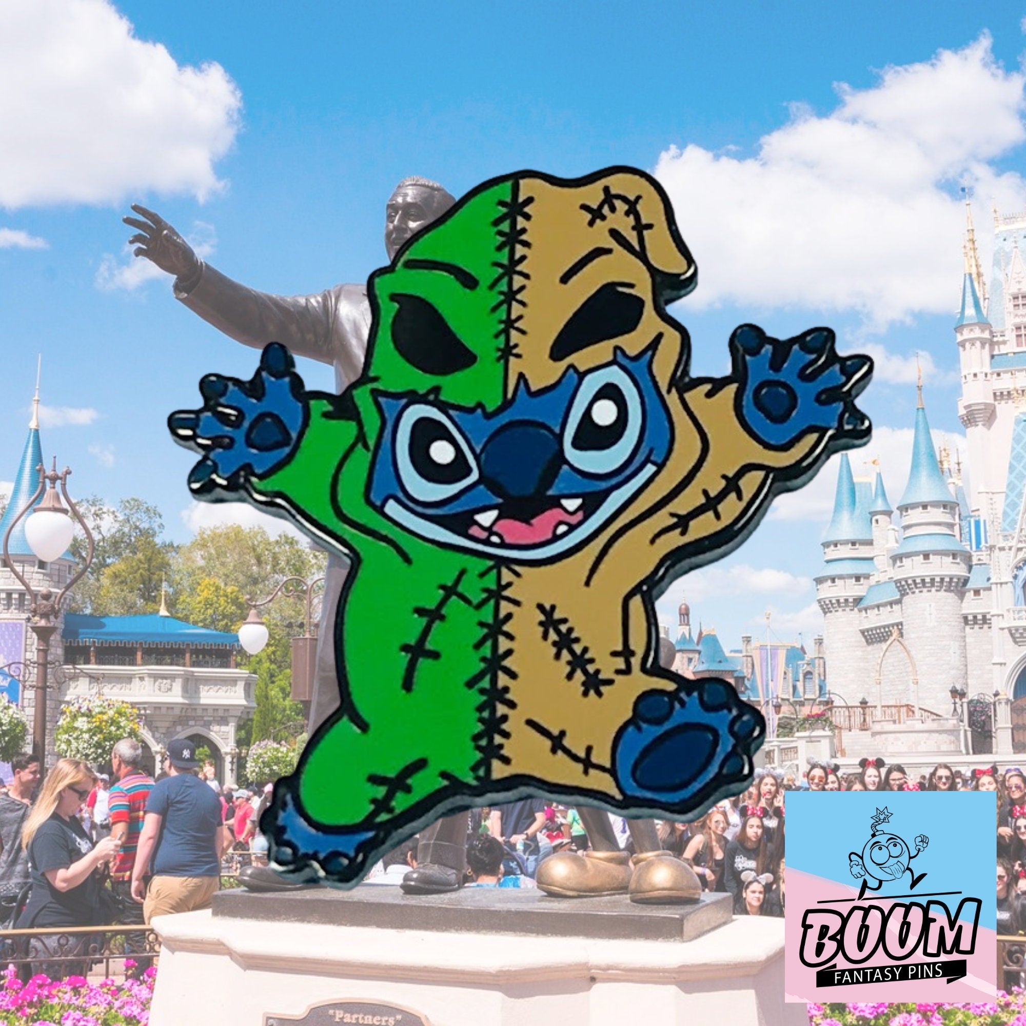 Pin – Stitch como Oogie Boogie de Lilo y Stitch – Disney Fantasy
