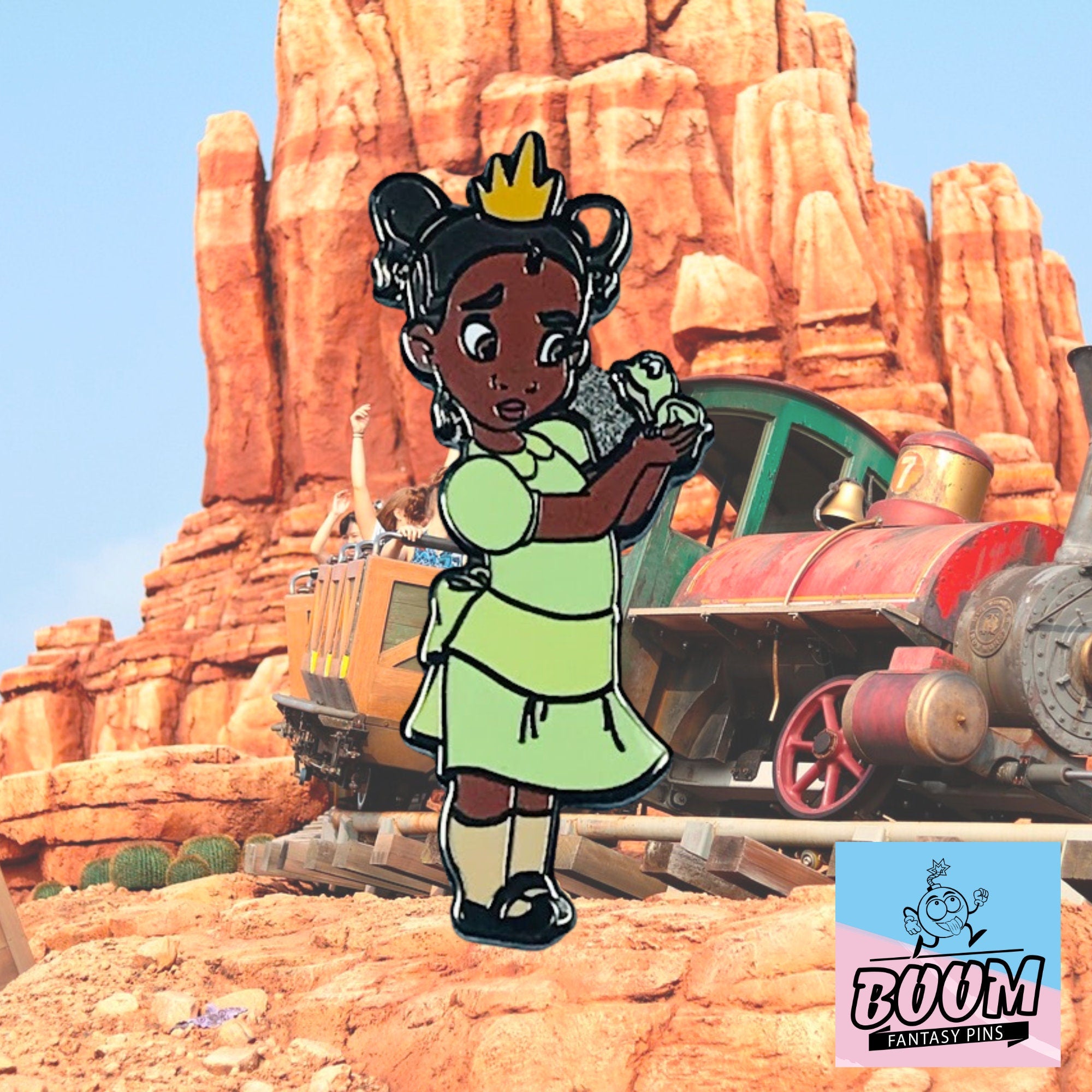 Pin – Tiana y el Sapo de La Princesa y el Sapo – Disney Fantasy