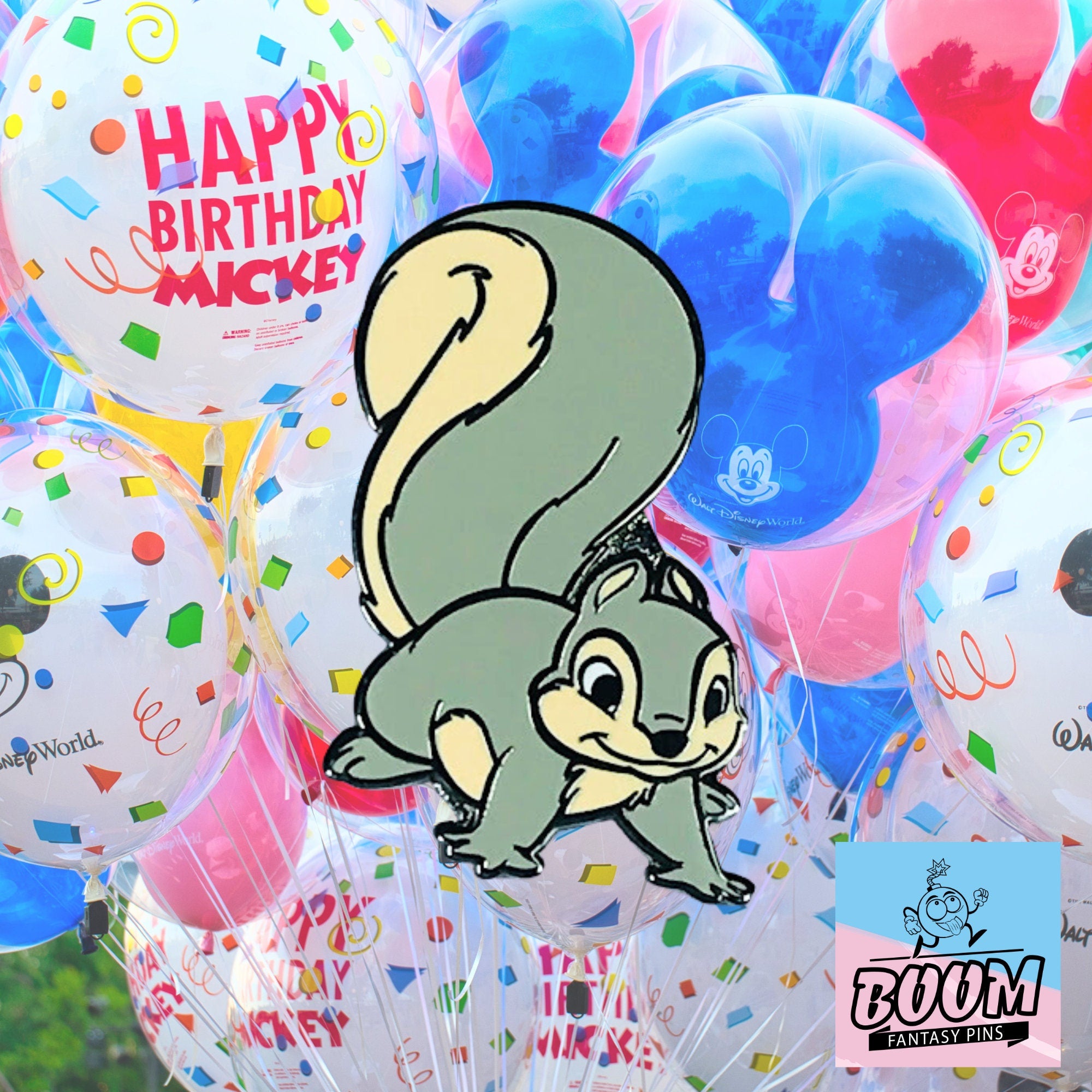 Pin's – Écureuil gris de Blanche-Neige et les Sept Nains – Disney Fantasy