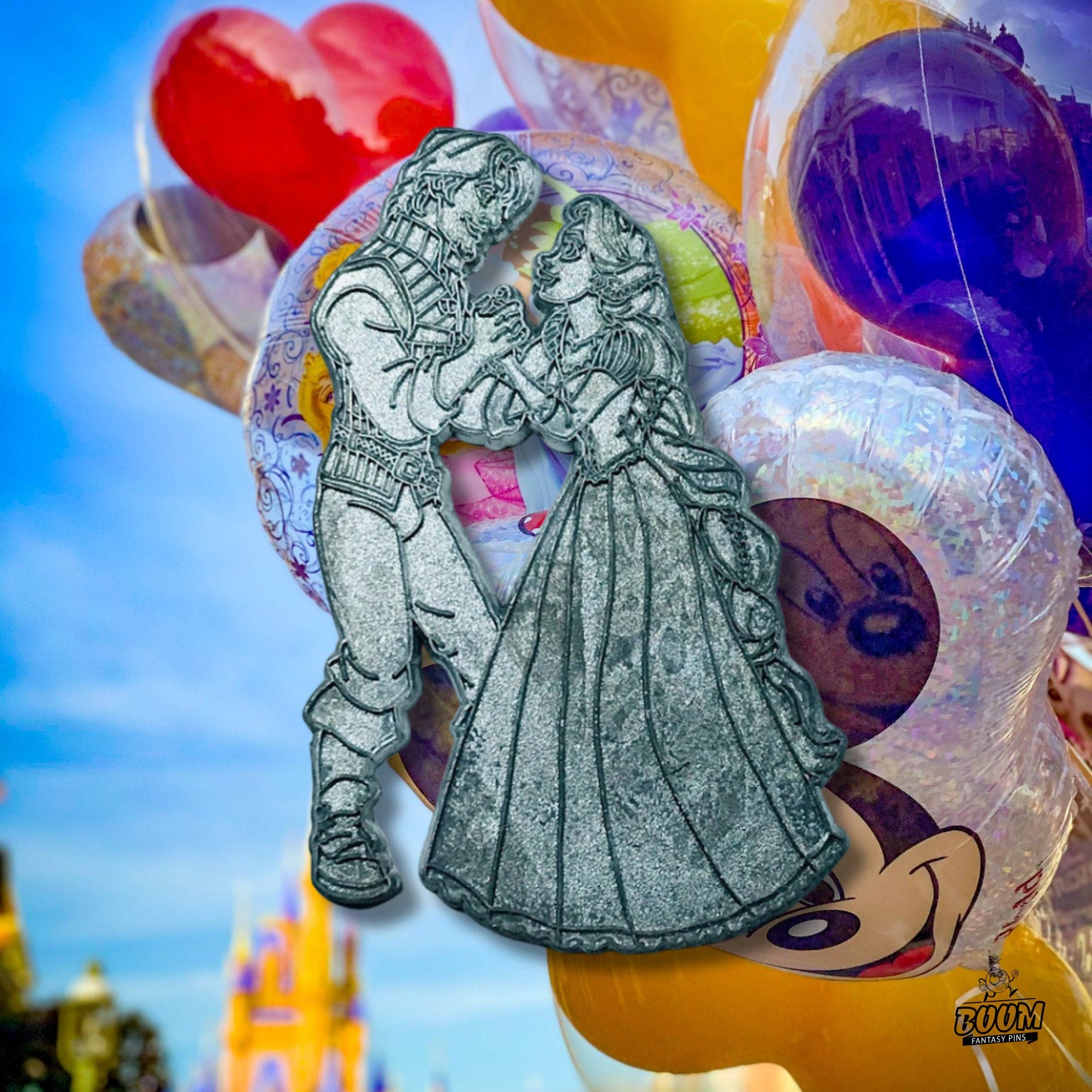 Pin's – Raiponce et Flynn Rider du film Raiponce – Disney Fantasy