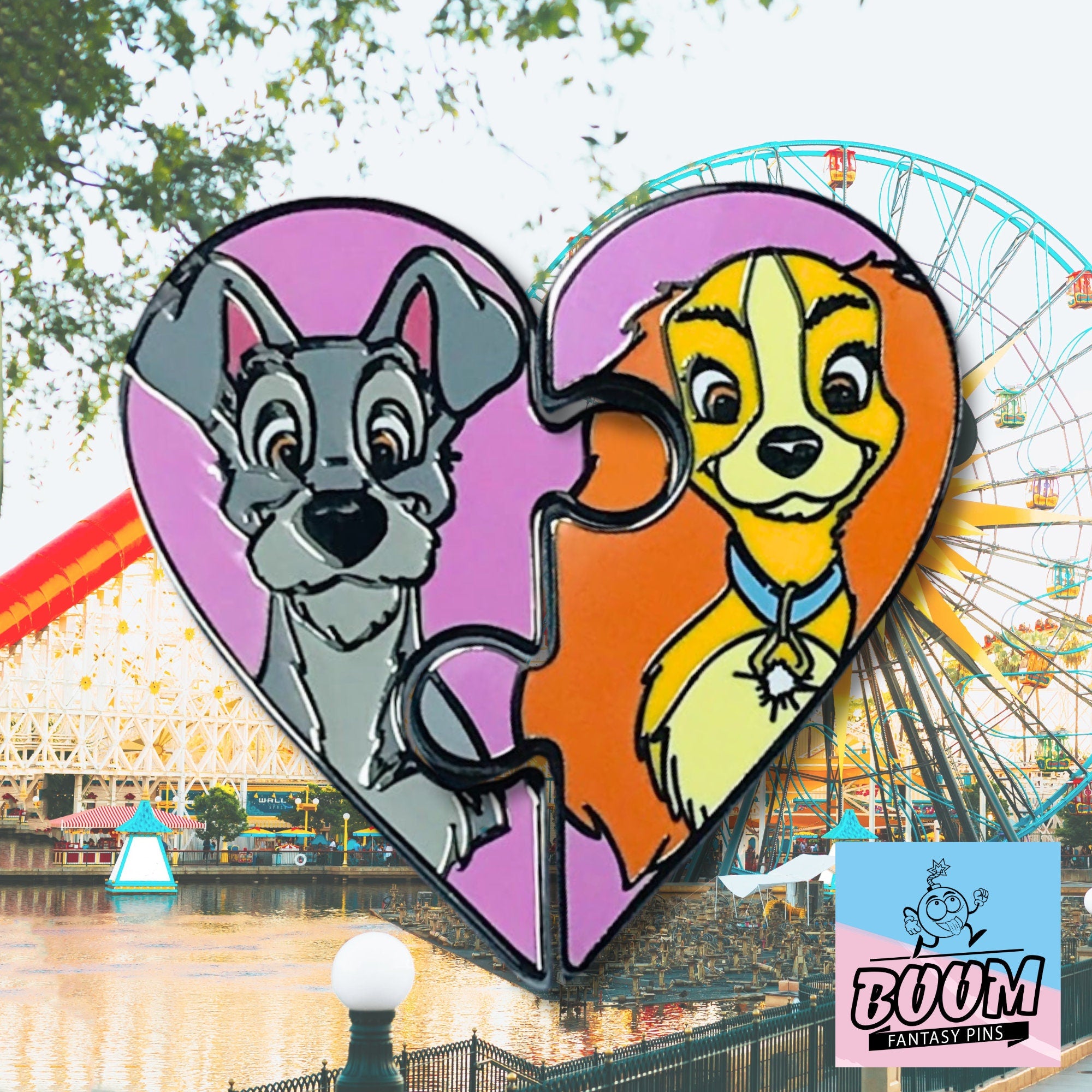 Pin – La Dama y el Vagabundo de La Dama y el Vagabundo – Disney Fantasy