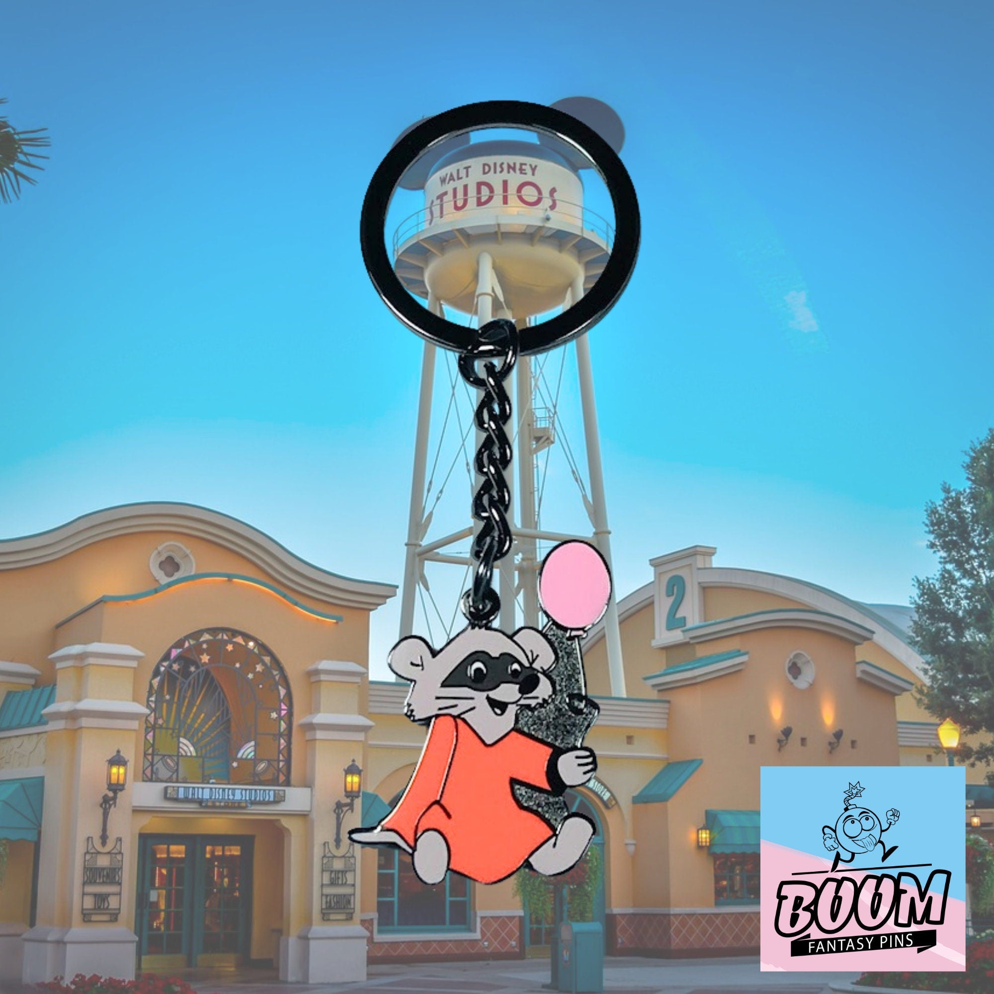 Llavero – Mapache Robin Hood de Robin Hood – Disney Fantasy