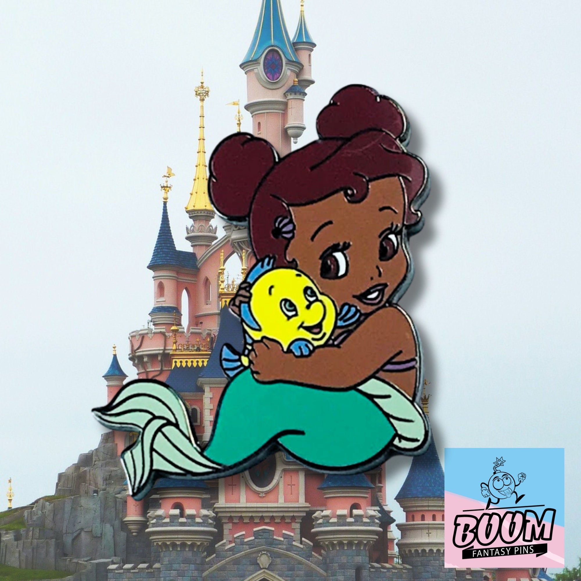 Pin's – Ariel enfant de La Petite Sirène – Disney Fantasy