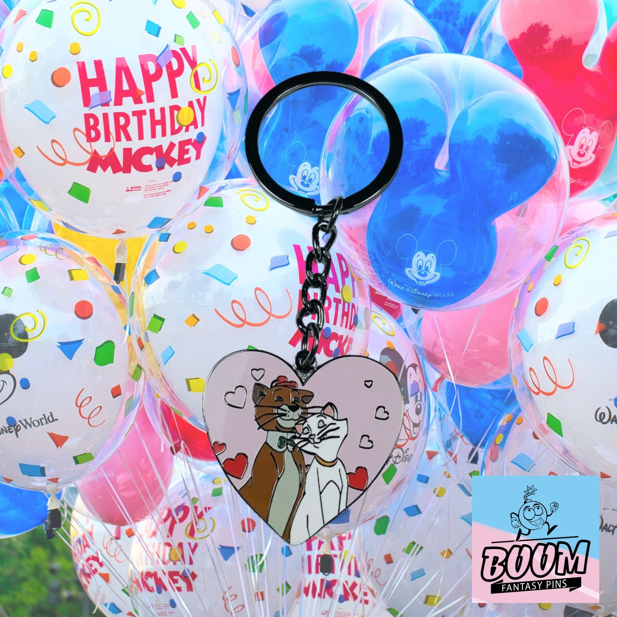 Llavero – Duquesa y Thomas O'Malley de Los Aristogatos – Disney Fantasy