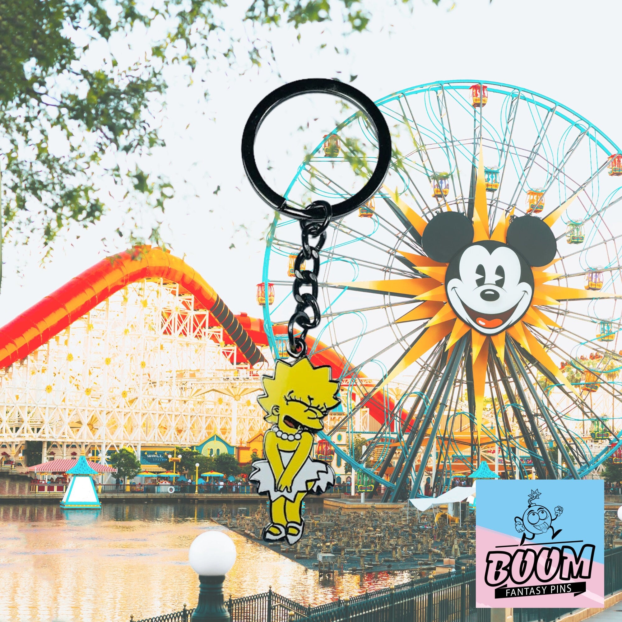 Llavero de Lisa Simpson de Los Simpsons – Disney Fantasy