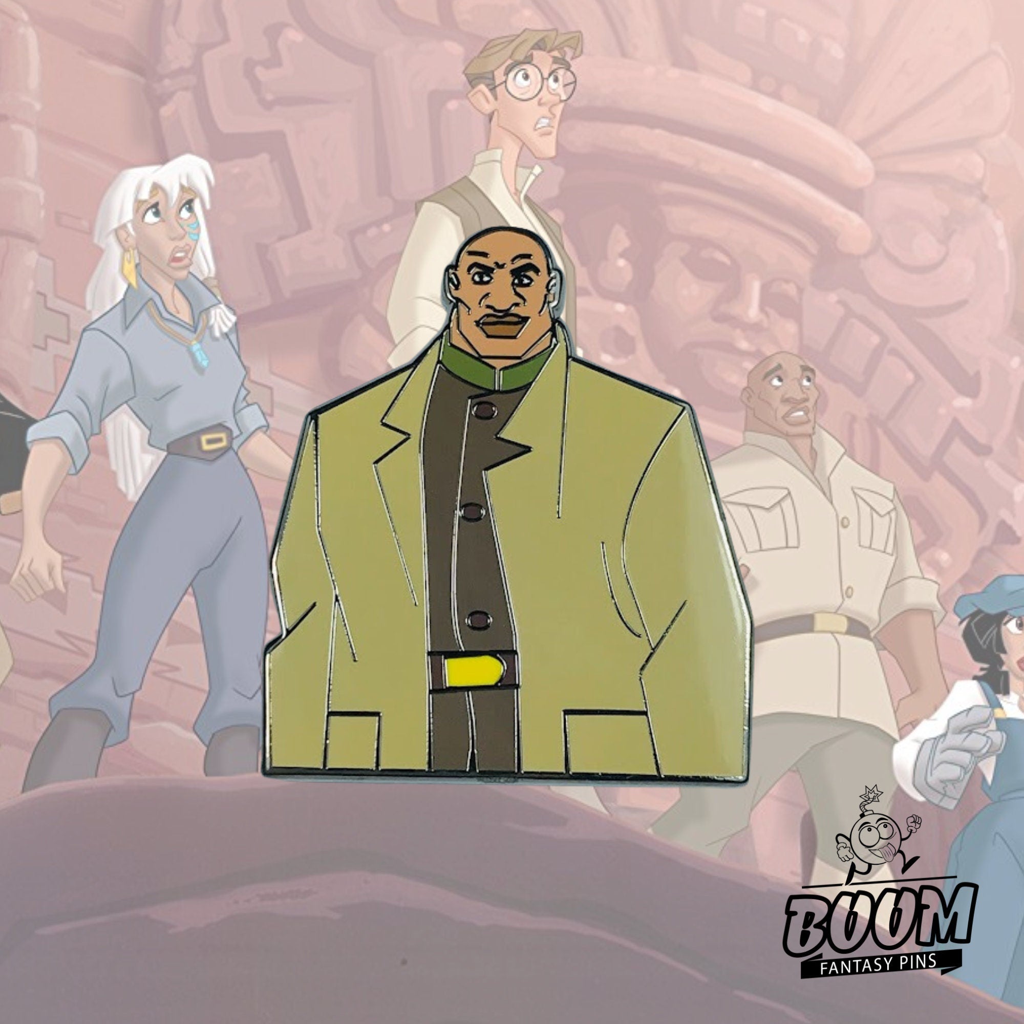 Pin del Dr. Joshua Sweet de Atlantis: El Imperio Perdido – Disney Fantasy