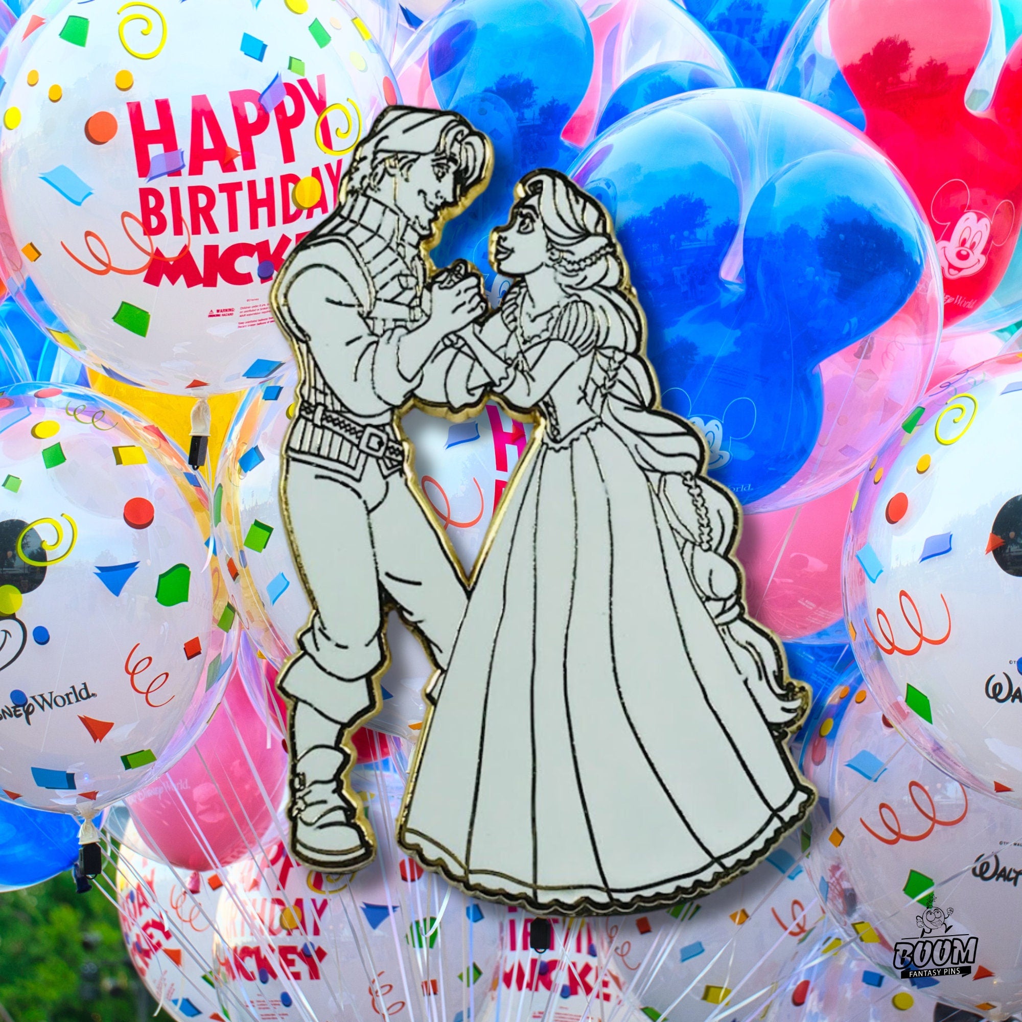 Pin – Rapunzel y Flynn Rider de Enredados – Disney Fantasy