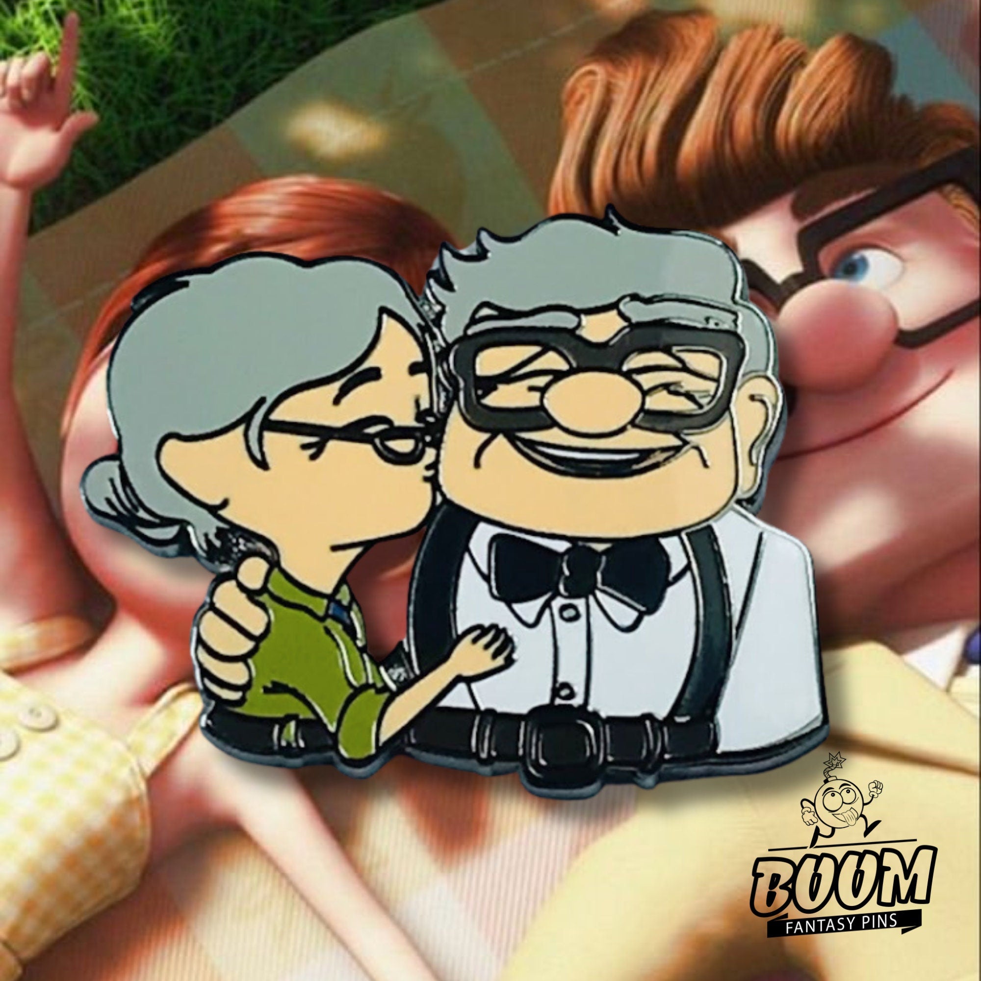 Pin's – Carl et Ellie du film Là-haut – Disney Fantasy