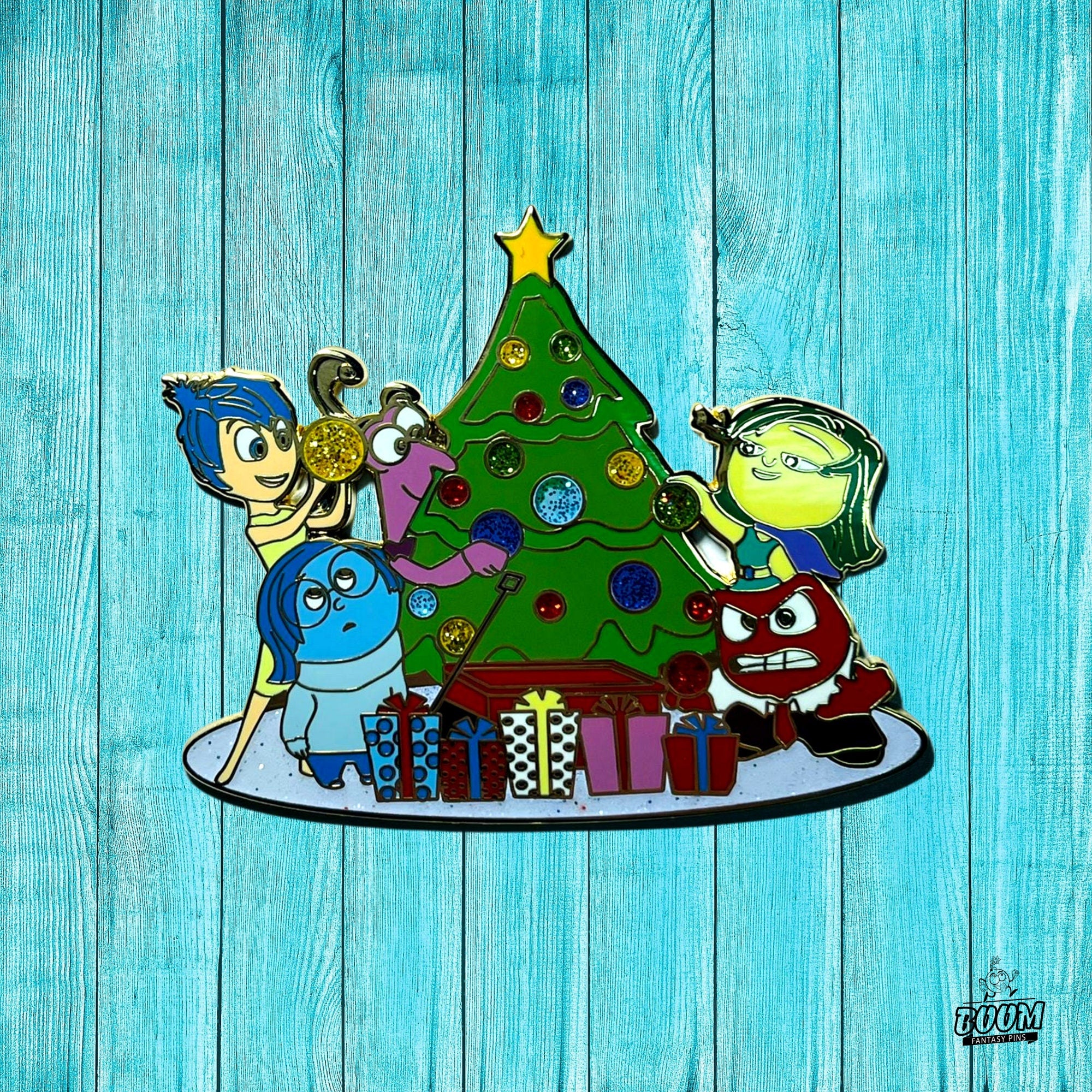 Pin – Alegría, Tristeza, Miedo, Asco e Ira desde adentro hacia afuera – Fantasía Disney