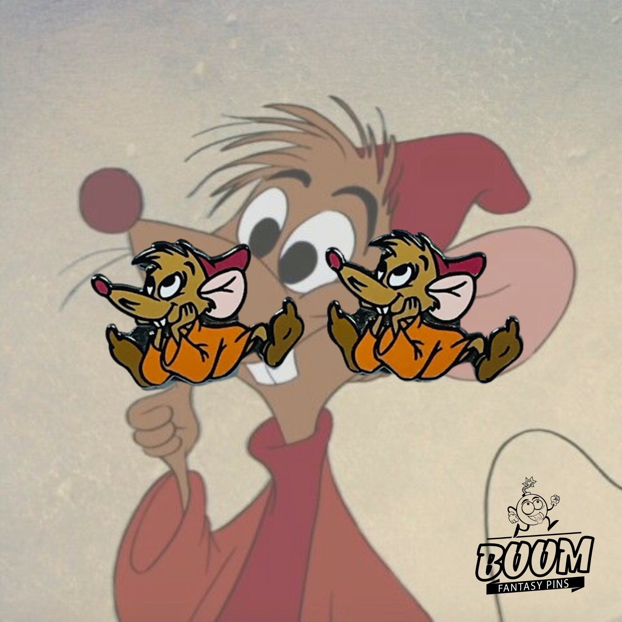 Boutons de manchette – Jaq de Cendrillon – Disney Fantasy