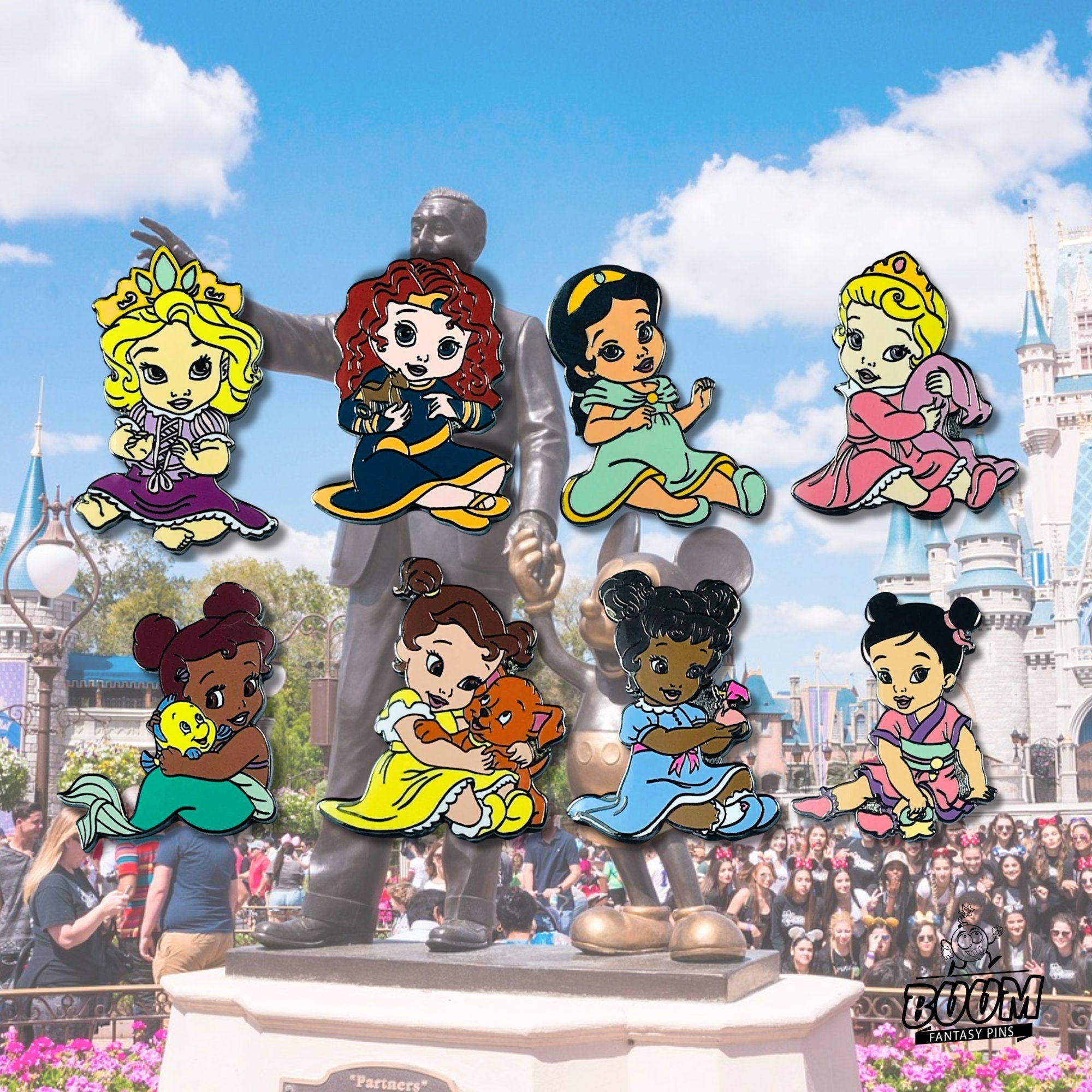 Pin's – Bébé Ariel de La Petite Sirène – Disney Fantasy