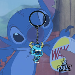 Llavero – Stitch como James P. Sullivan de Lilo &amp; Stitch – Disney Fantasy