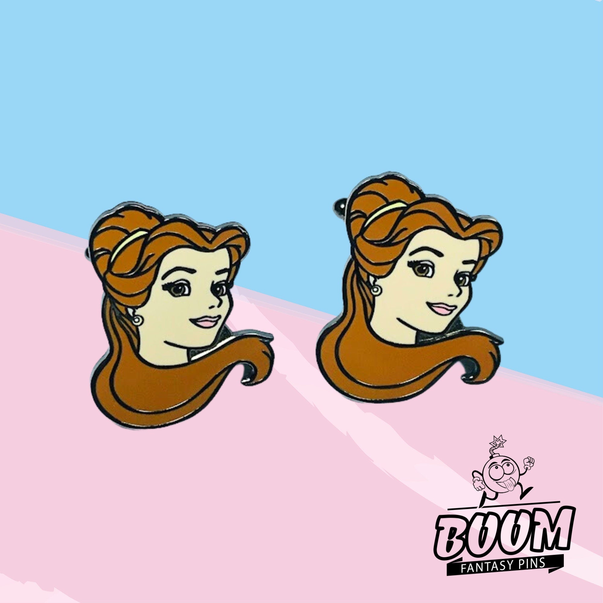 Boutons de manchette – Belle de La Belle et la Bête – Disney Fantasy