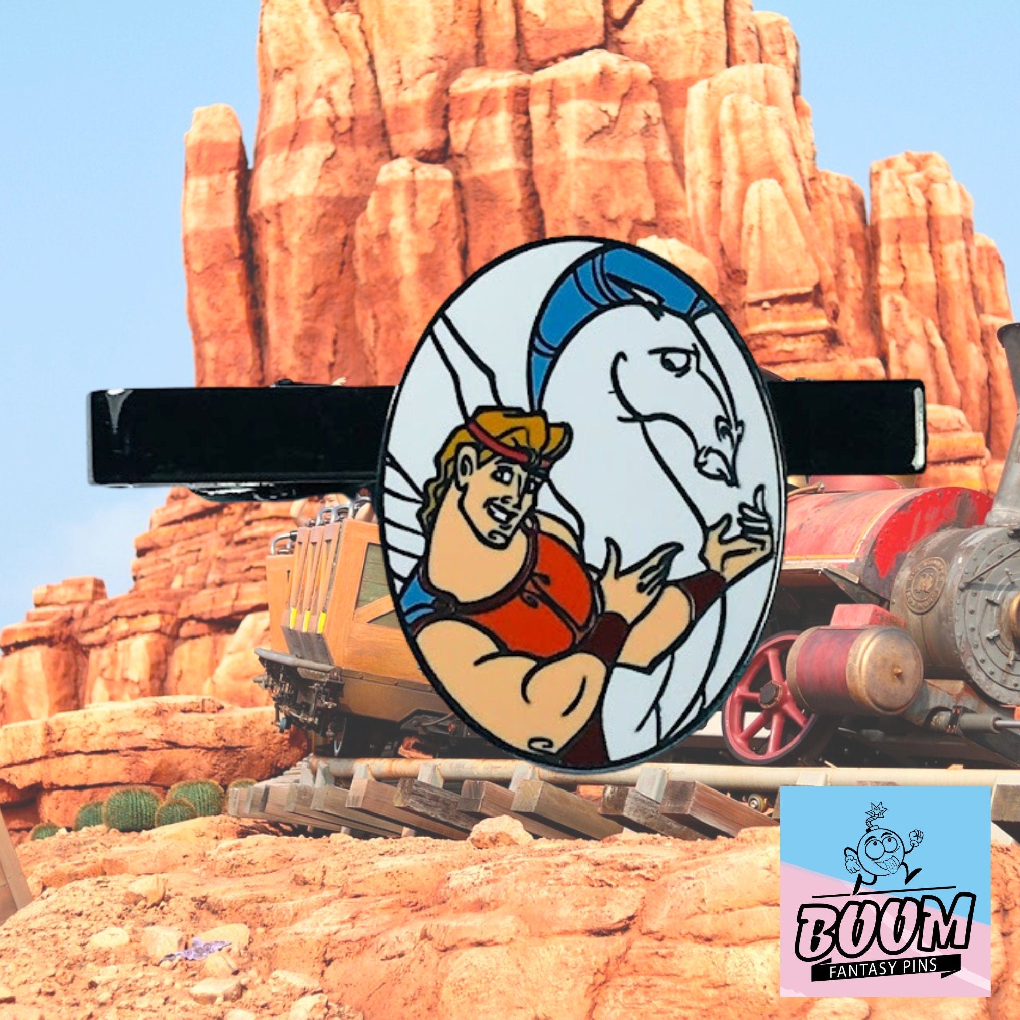 Pinza de corbata – Hércules y Pegaso de Hércules – Disney Fantasy