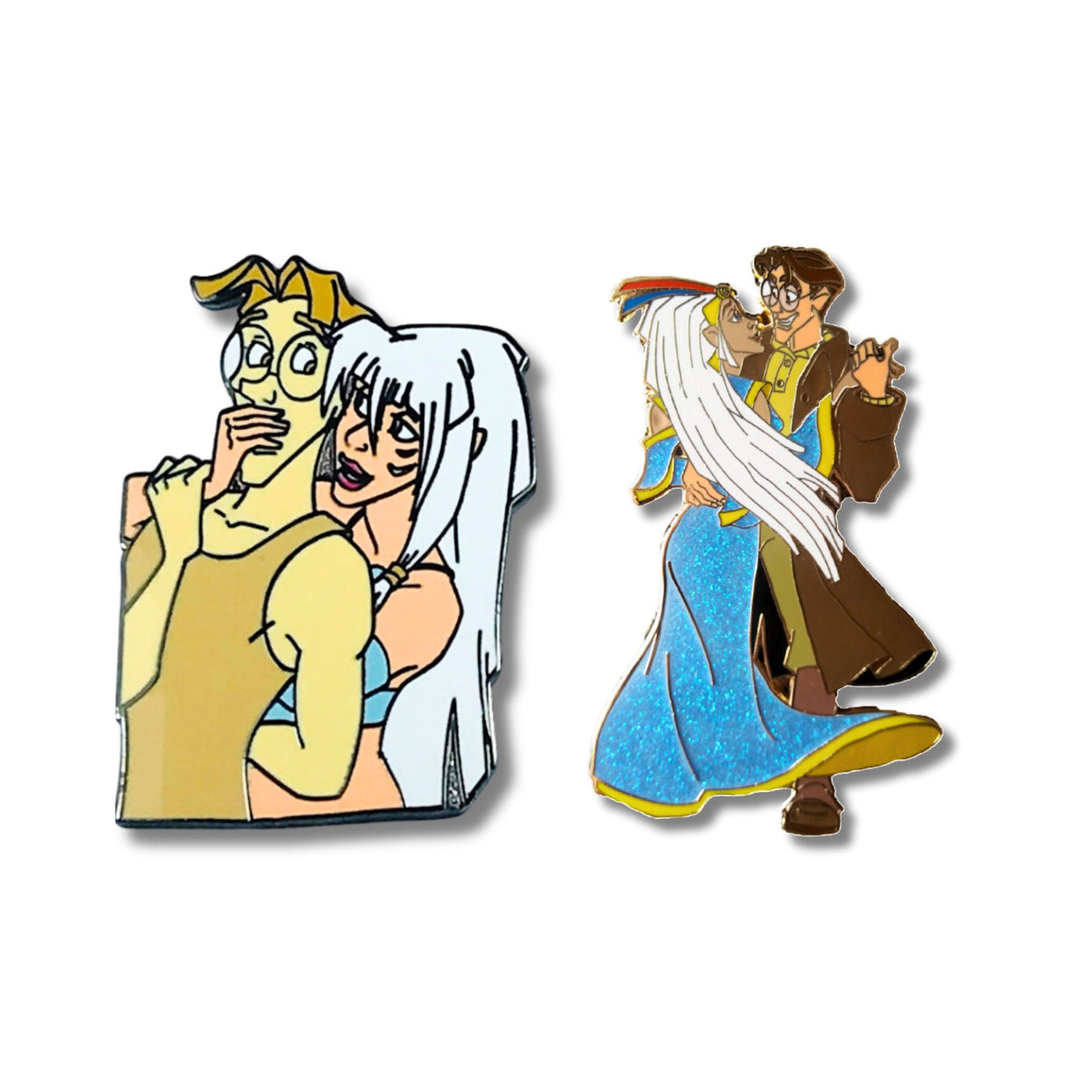 Pin – Milo Thatch and Kida Nedakh from Atlantis The Lost Empire – Disney Fantasy