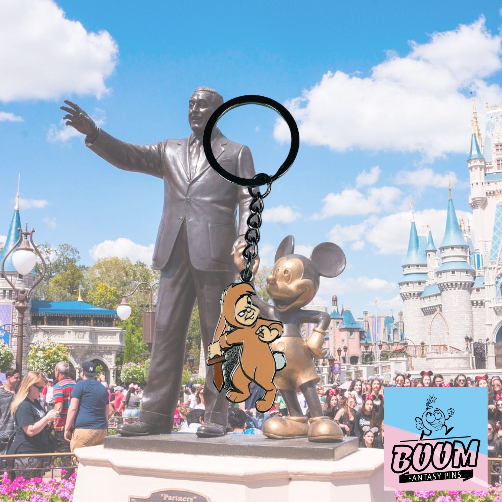 Llavero – Puntas de El niño perdido de Peter Pan – Disney Fantasy