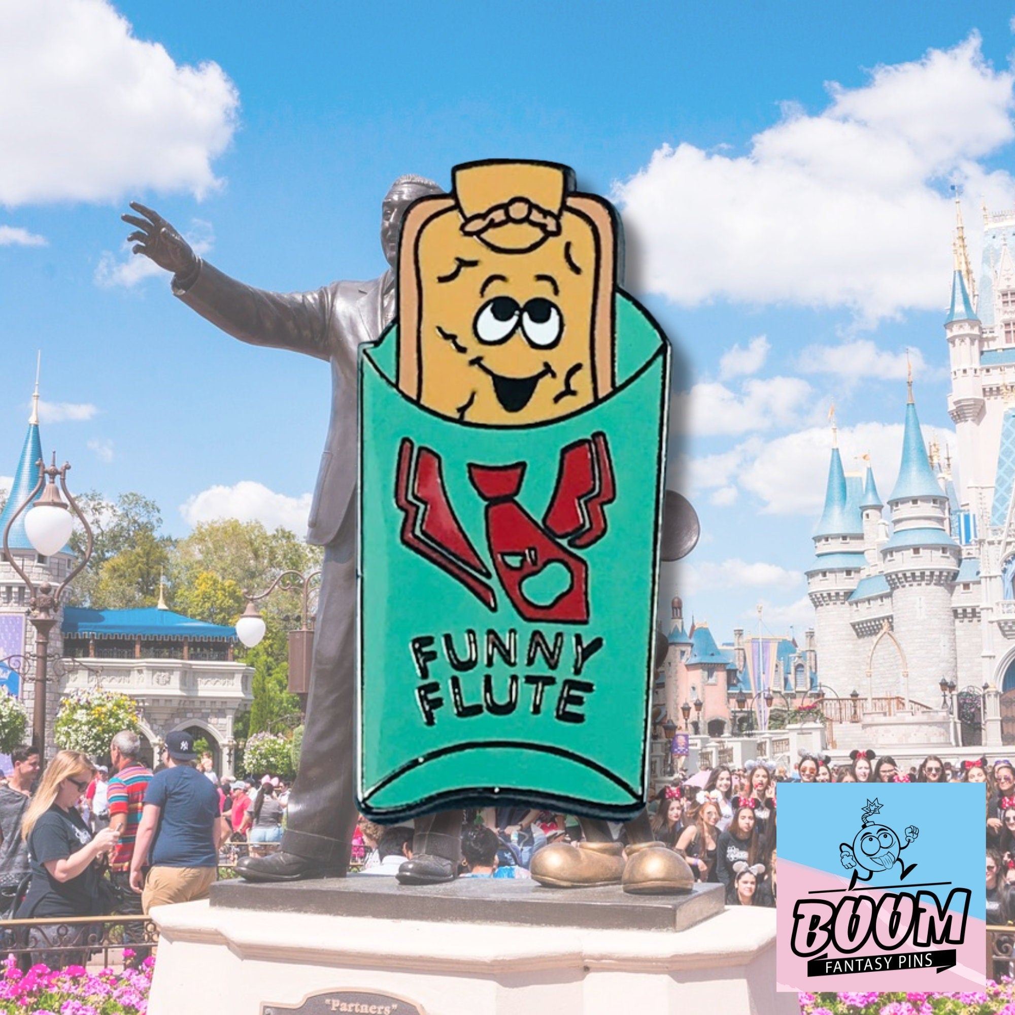 Pin's – Flûte amusante de Disney Fantasy – Disney Fantasy