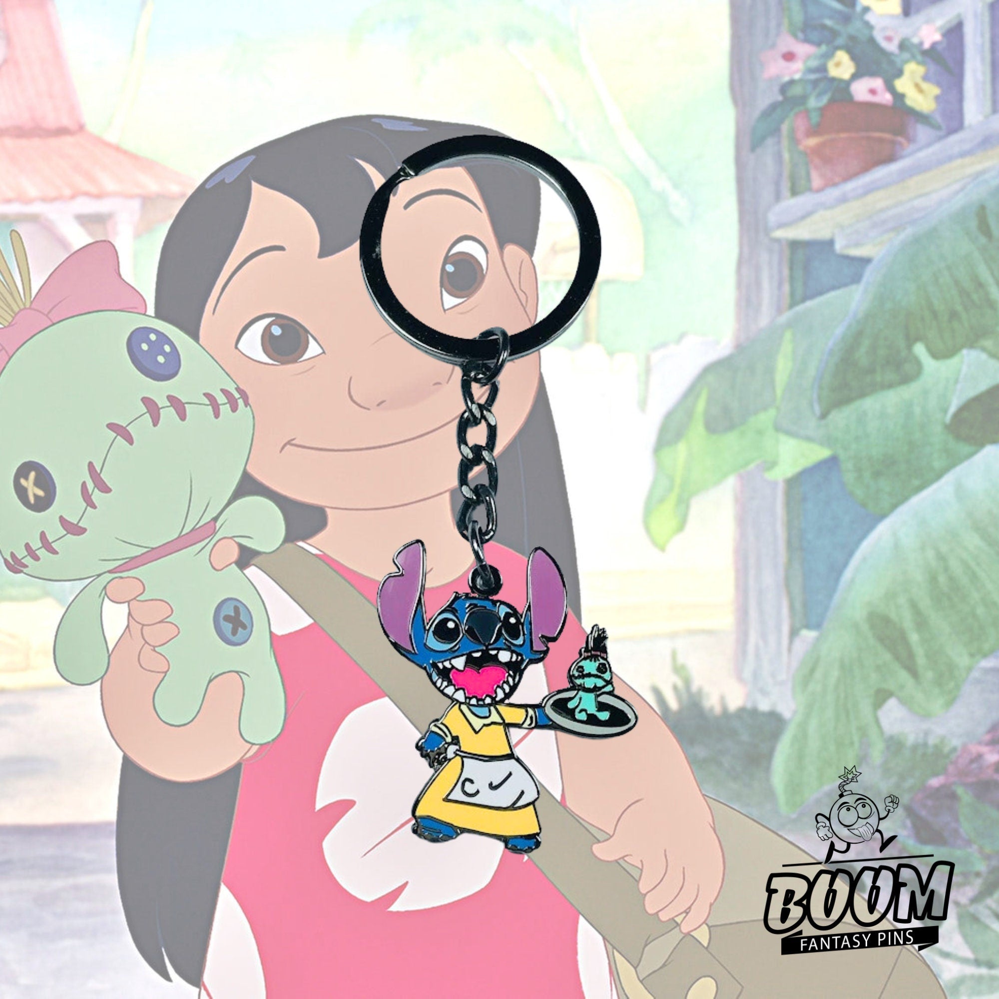 Llavero – Experimento 626 Punto con Trapos de Lilo y Stitch – Disney Fantasy