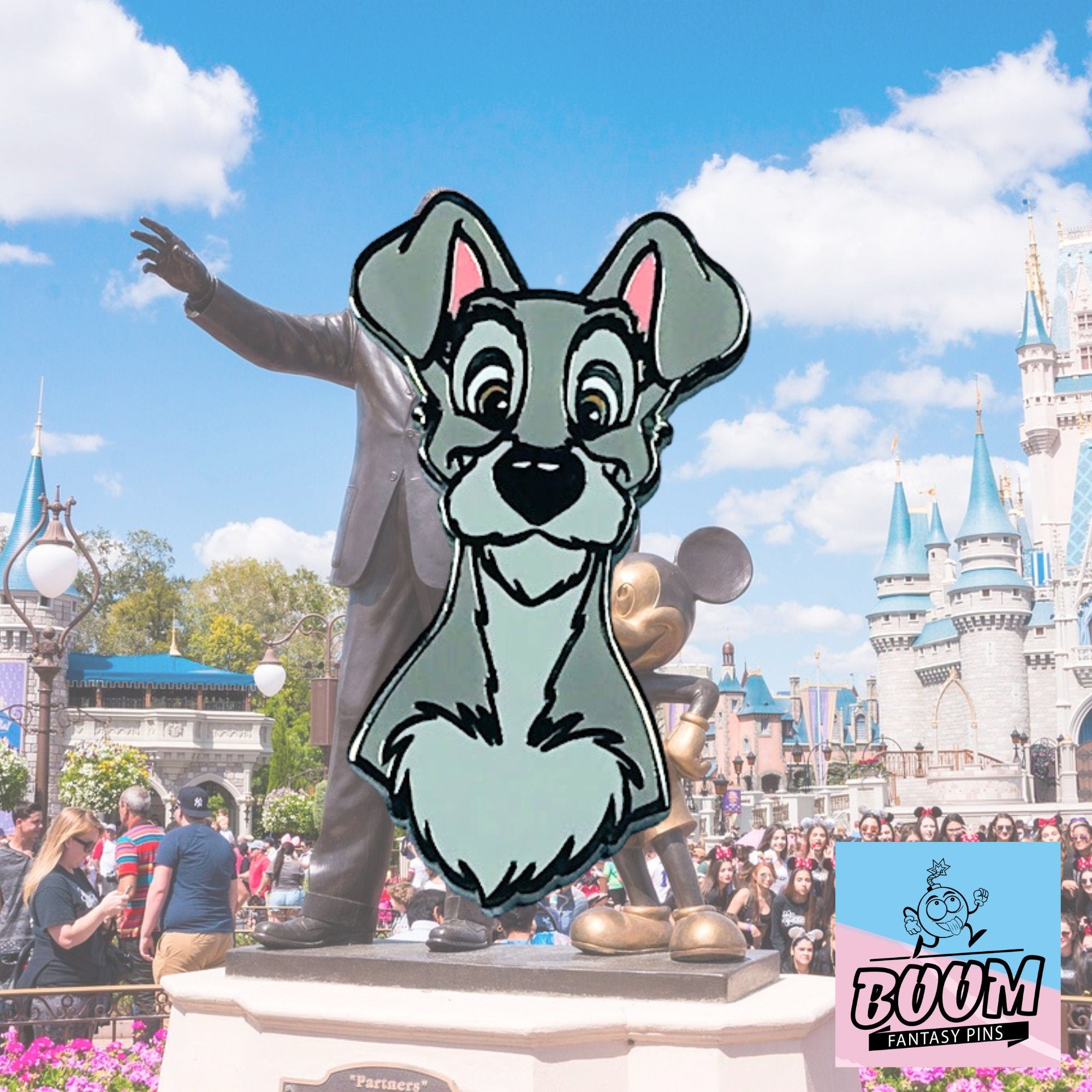 Pin – Vagabundo de La Dama y el Vagabundo – Disney Fantasy