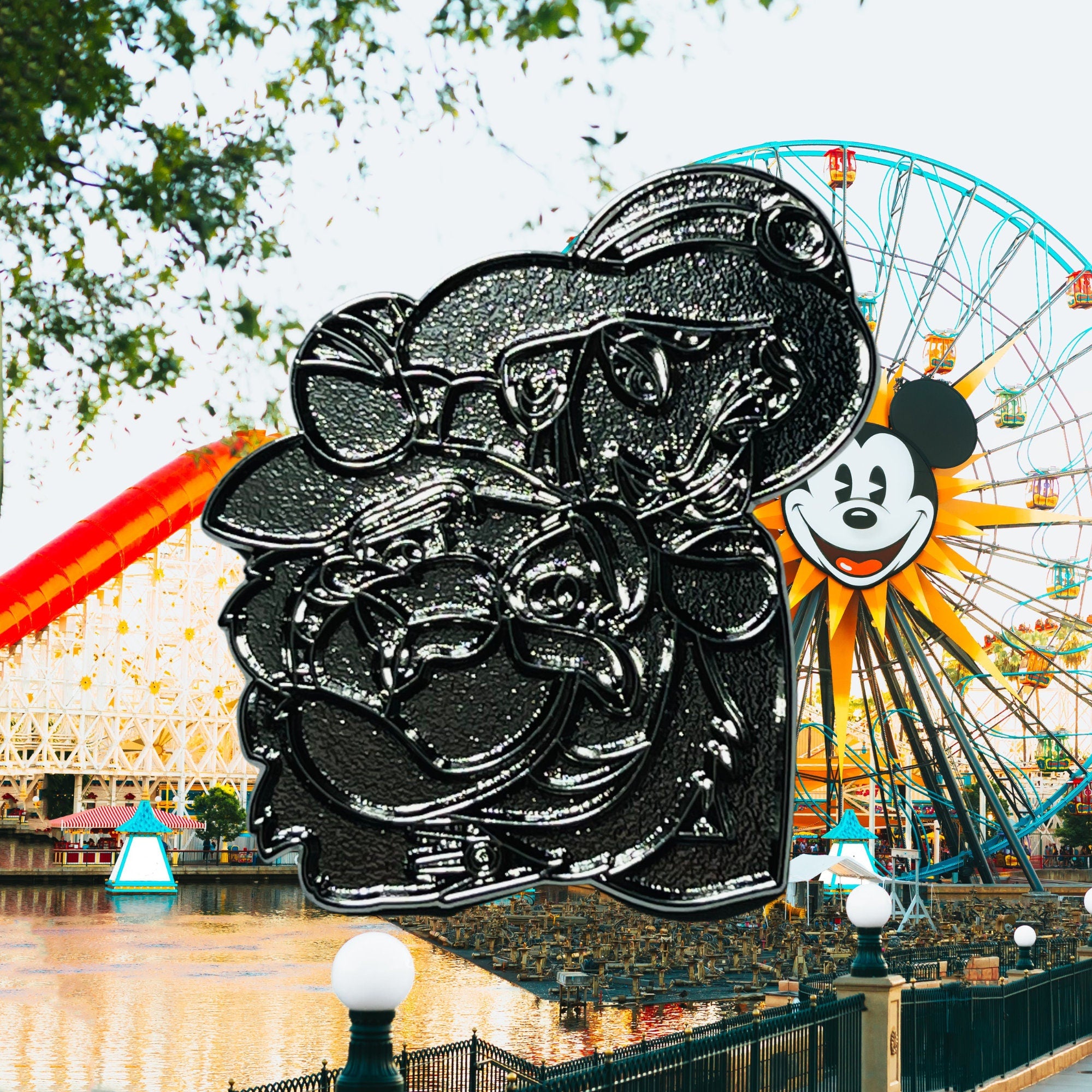 Pin – Rajah y la Princesa Jasmine de Aladdin – Disney Fantasy